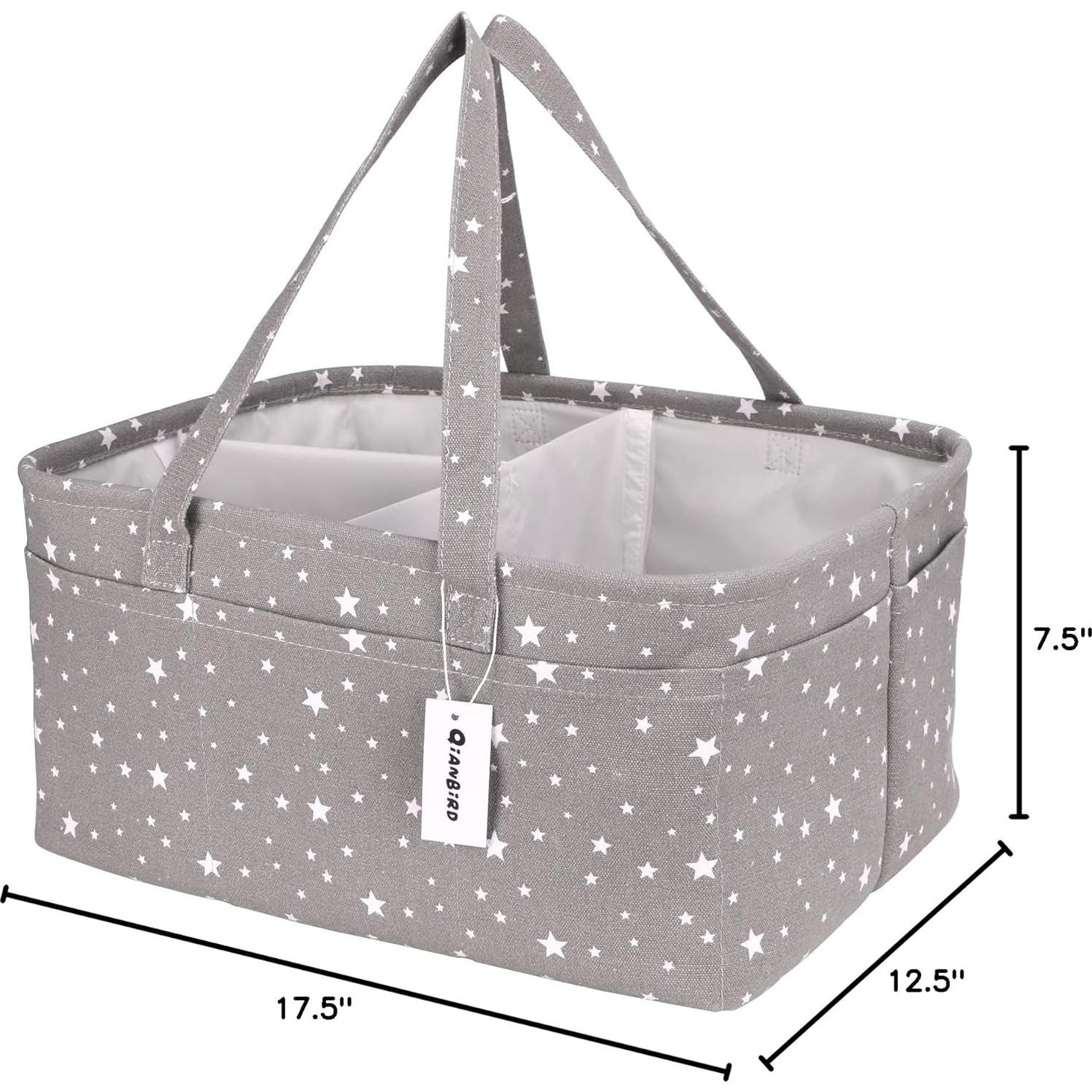 Caddy Organizador de Pañales QiANBiRD Extra Grande 44.5x31.75cm