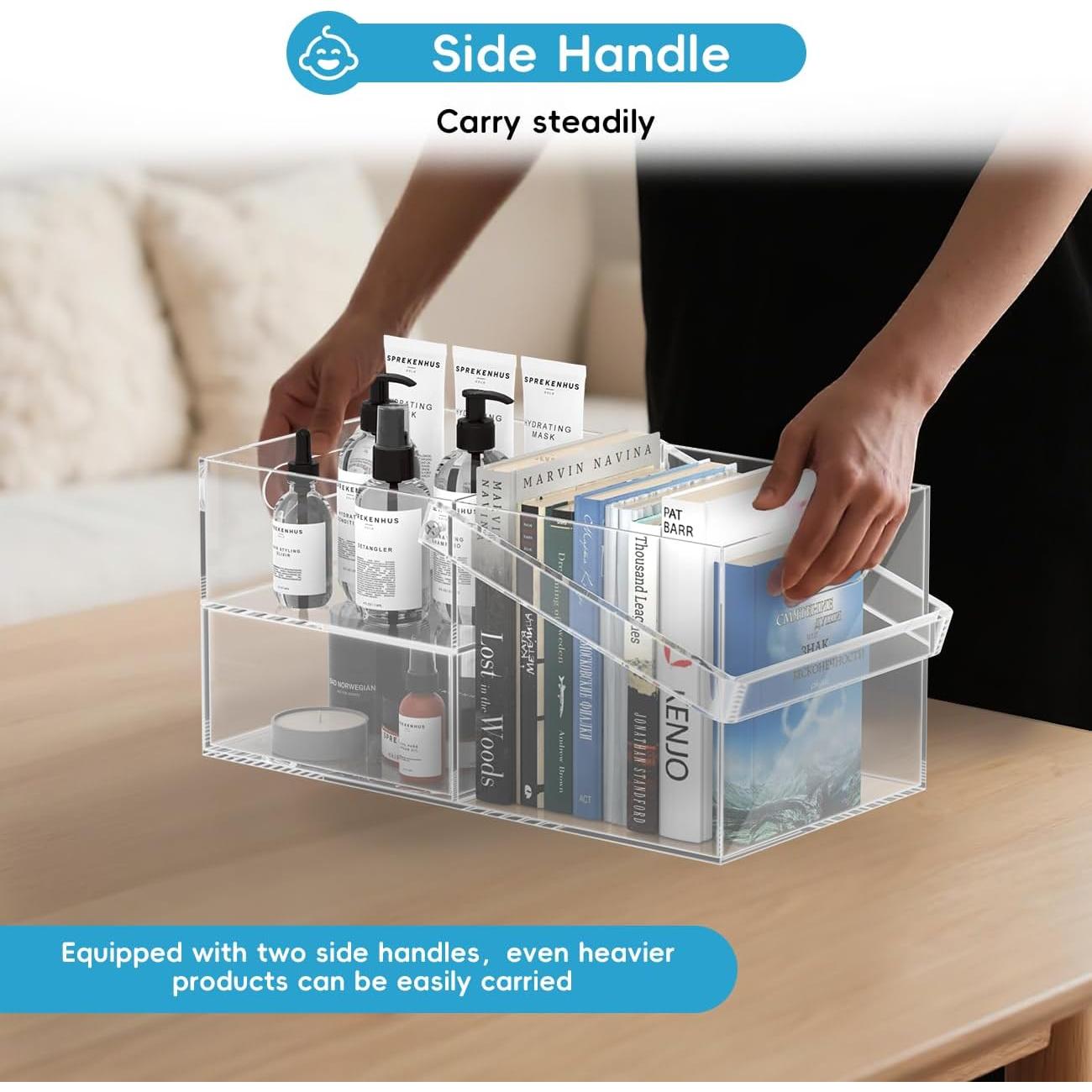 Organizador de Pañales Acrílico Jumyee 37.8x22.1x20.1cm