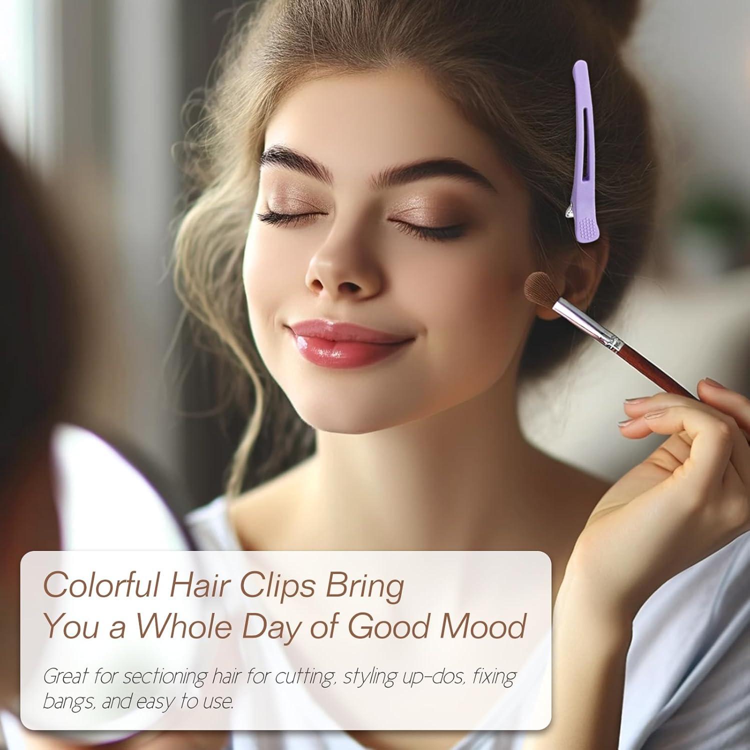 Paquete de 10 Clips de Pelo Kootinn con Banda Antideslizante