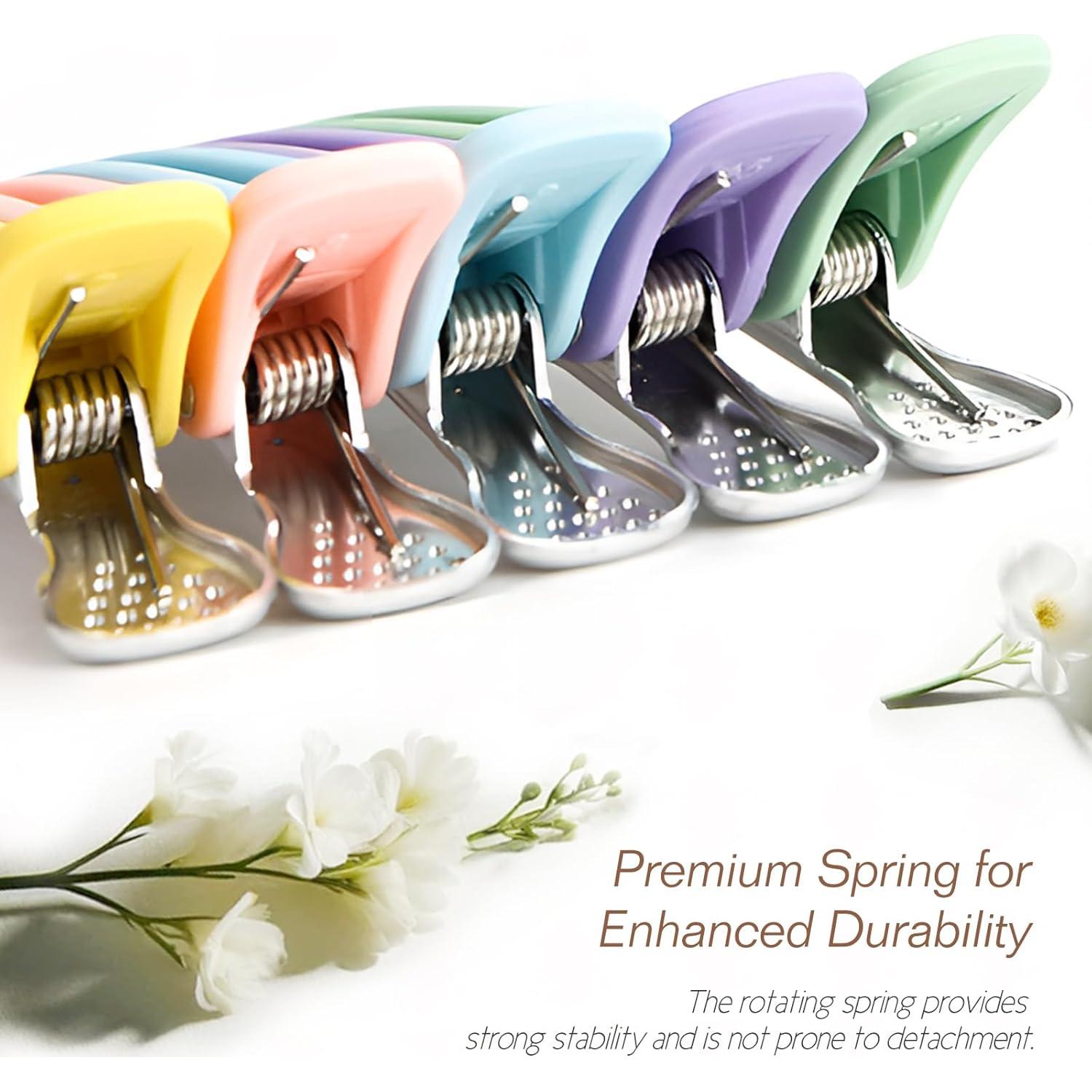 Paquete de 10 Clips de Pelo Kootinn con Banda Antideslizante