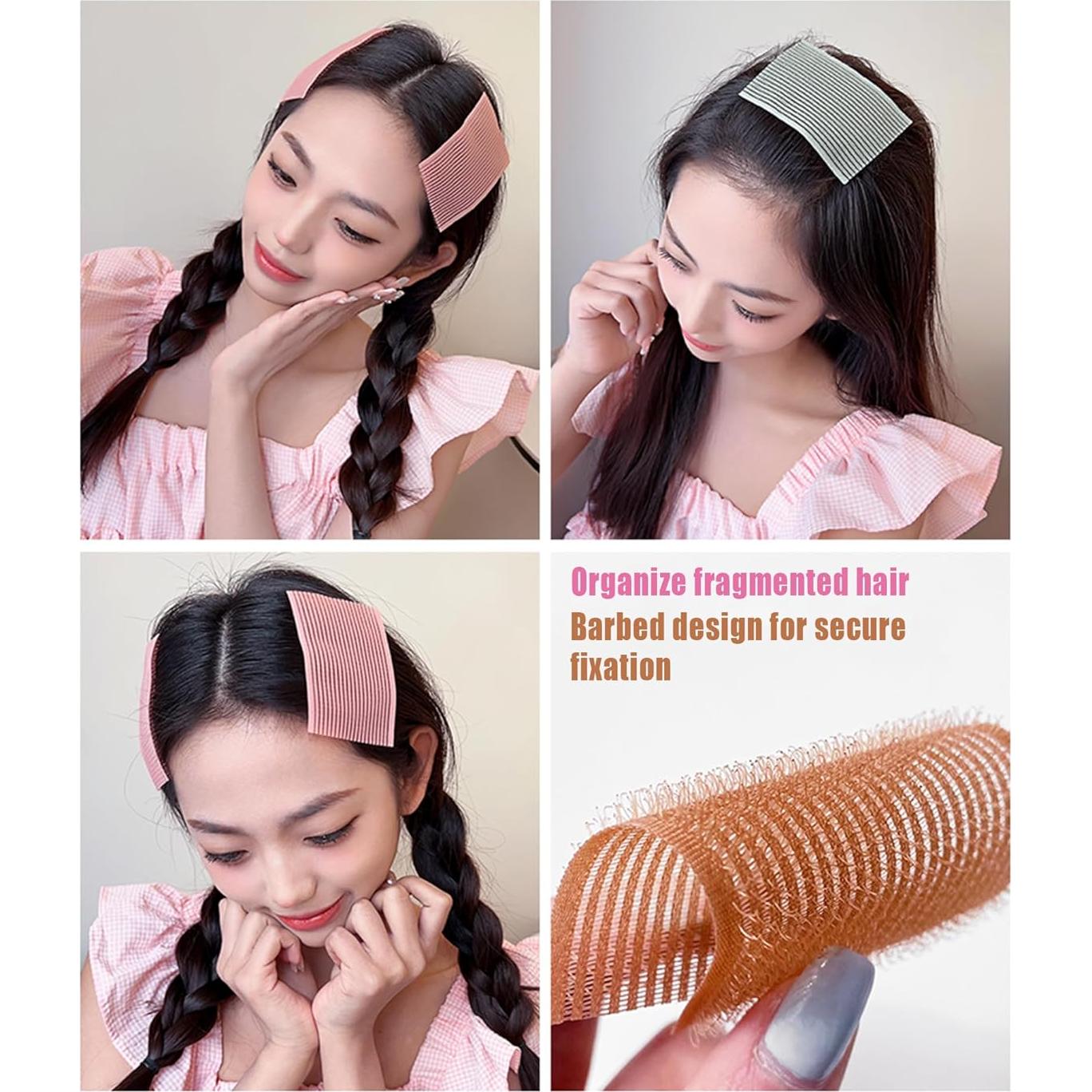 Almohadillas para Cabello 16 PCS Snmzlc - Rosa, Café, Verde y Azul