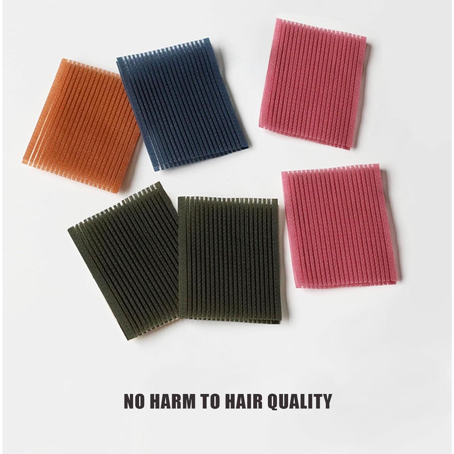 Almohadillas para Cabello 16 PCS Snmzlc - Rosa, Café, Verde y Azul