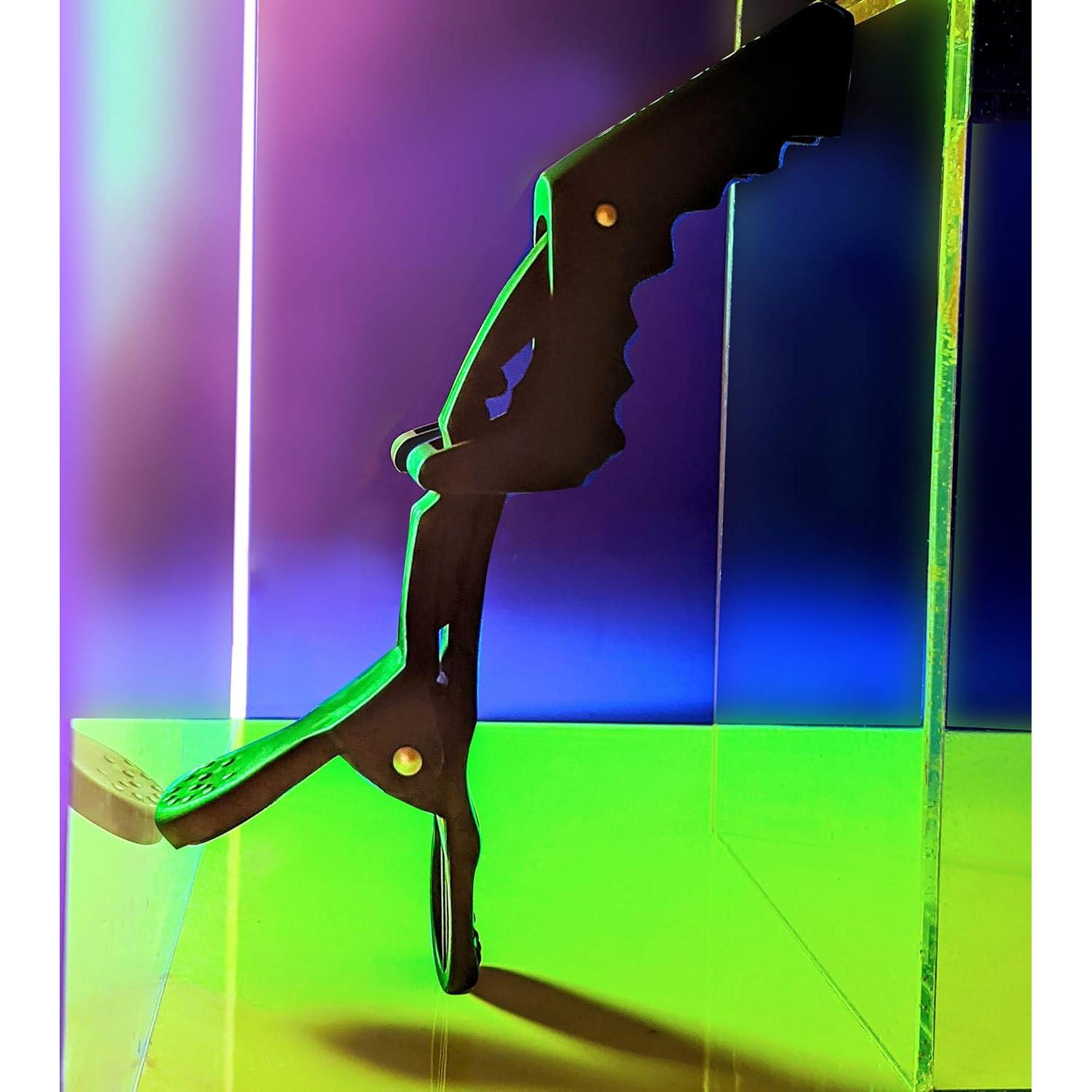 Clips Croc Jumbo Rubberizados Colortrak - Paquete de 4, 13.5 cm