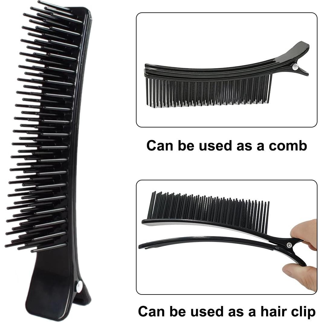 Clips de Sección para Cabello Sonku - 4 Piezas Antideslizantes