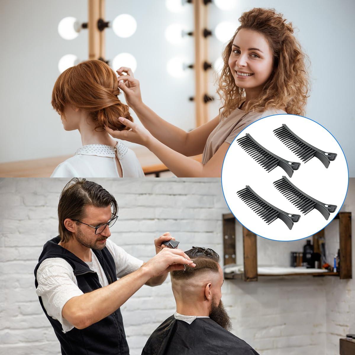 Clips de Sección para Cabello Sonku - 4 Piezas Antideslizantes