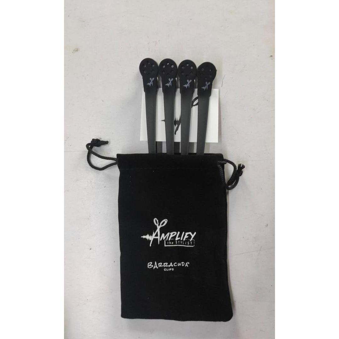 Clip Profesional para Seccionar Cabello Amplify - 4 Piezas, Sin Marcas