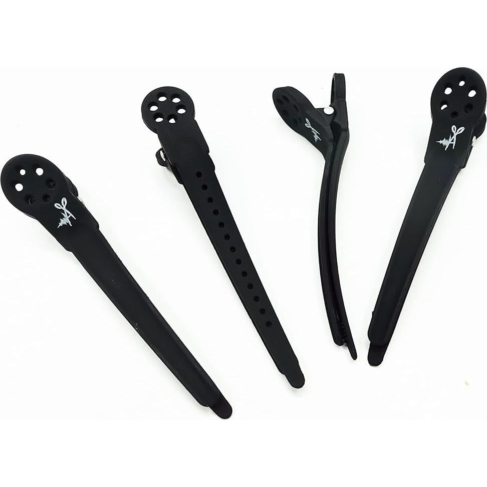 Clip Profesional para Seccionar Cabello Amplify - 4 Piezas, Sin Marcas