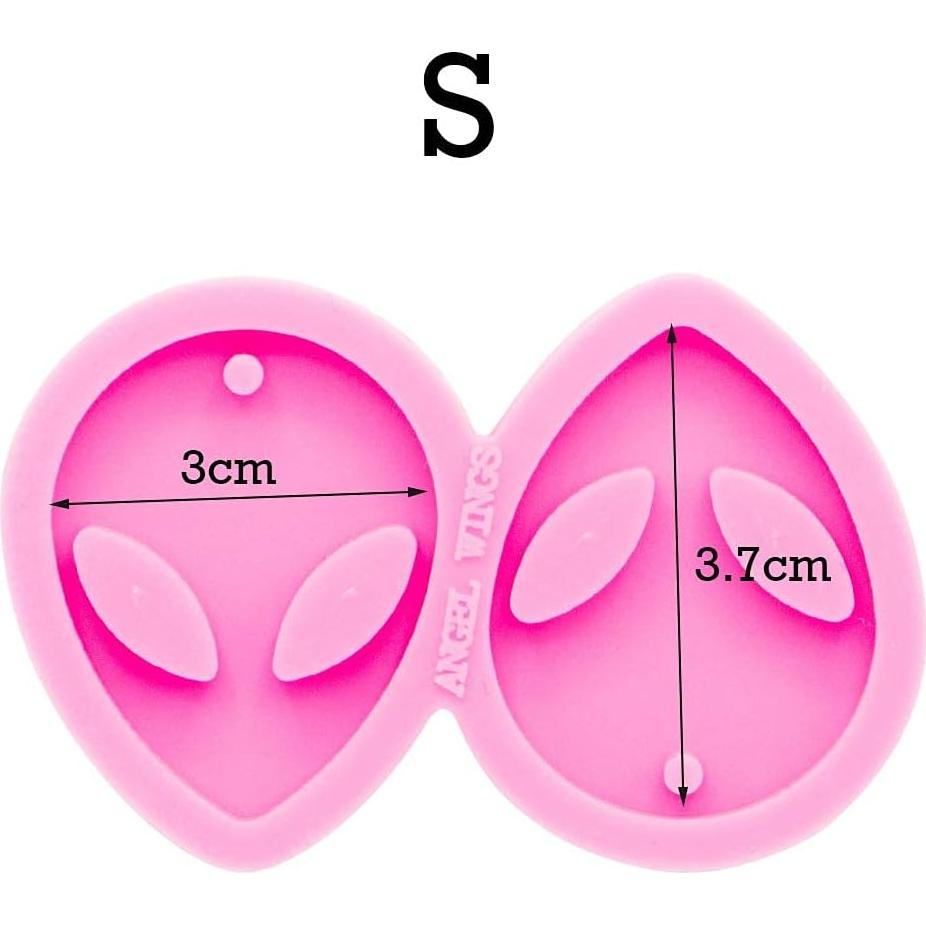 Molde de Silicona para Joyería Alas de Ángel - Taza Rosa