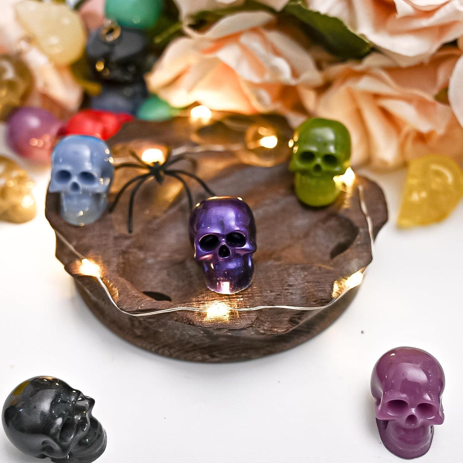 10 Moldes de Silicona de Calavera ZQYSING para Joyería
