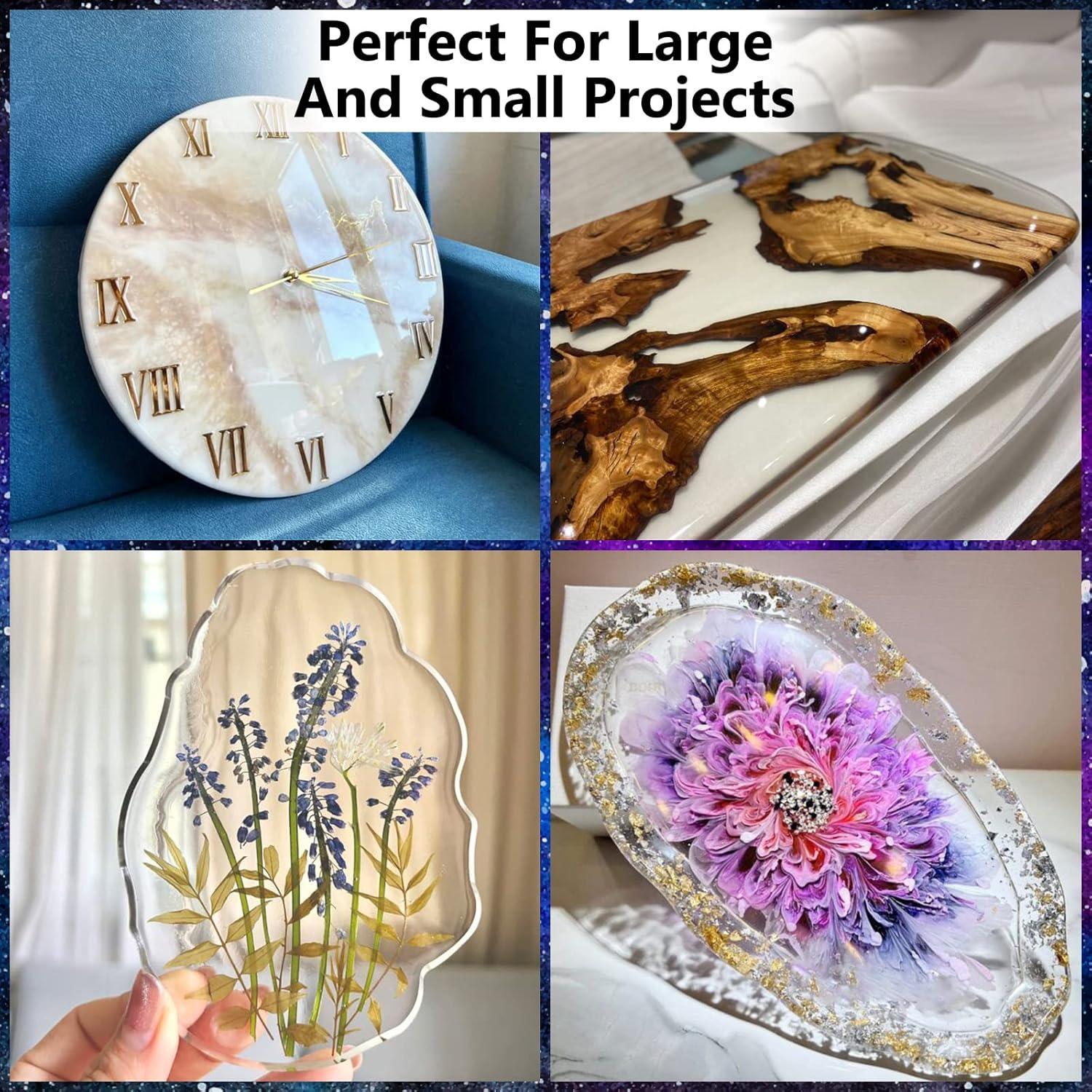 Resina Epóxica KISREL 64 Onzas - Kit Cristalino Sin Burbujas