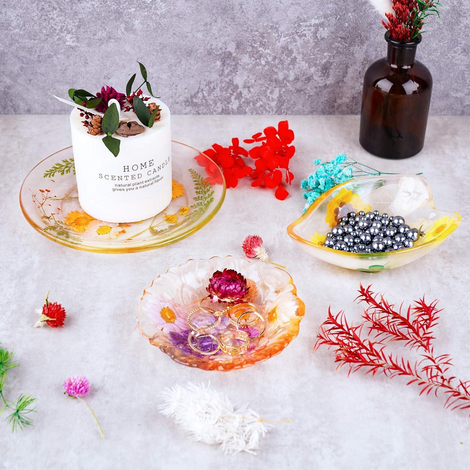 Moldes de Silicona NiArt para Resina Epóxica - 3 Formas