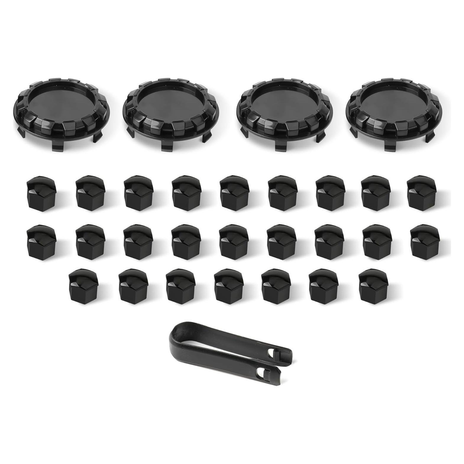 Cubiertas de Tuerca de Rueda Camotokiit para Tesla Cybertruck - 29 Piezas