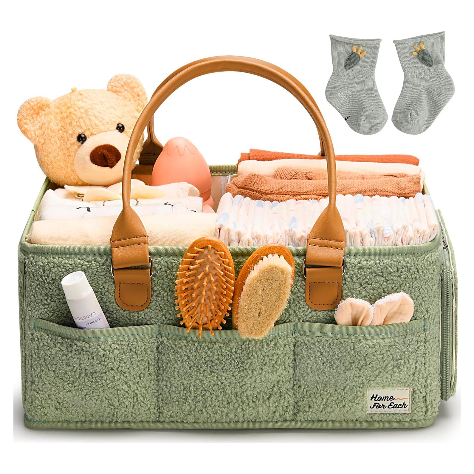 Organizador de Pañales HOGAR PARA CADA UNO Verde 25.4x38.1x17.8 cm