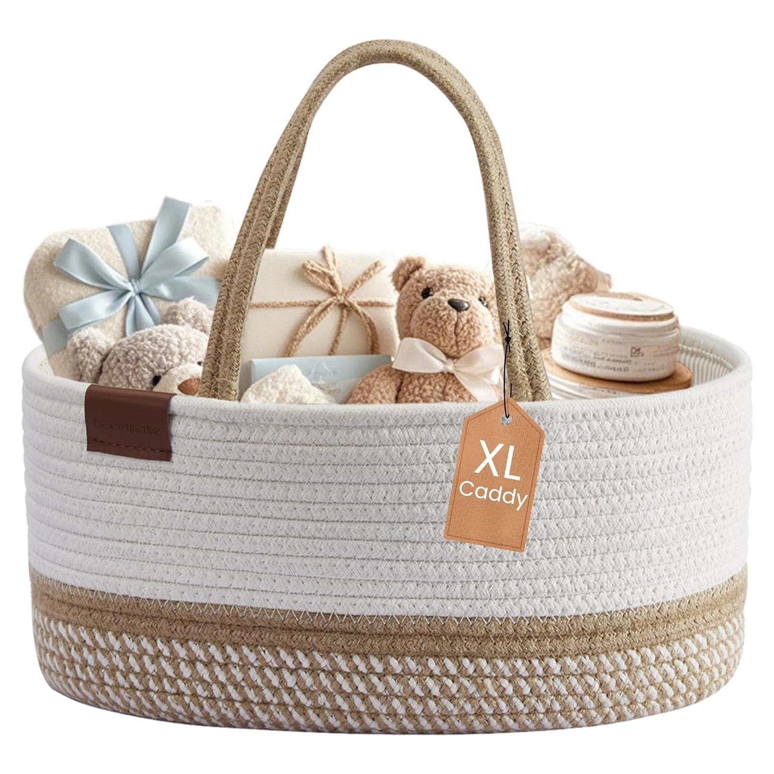 Caddy Organizador para Bebés DECOMOMO Extra Grande 22.36L Beige