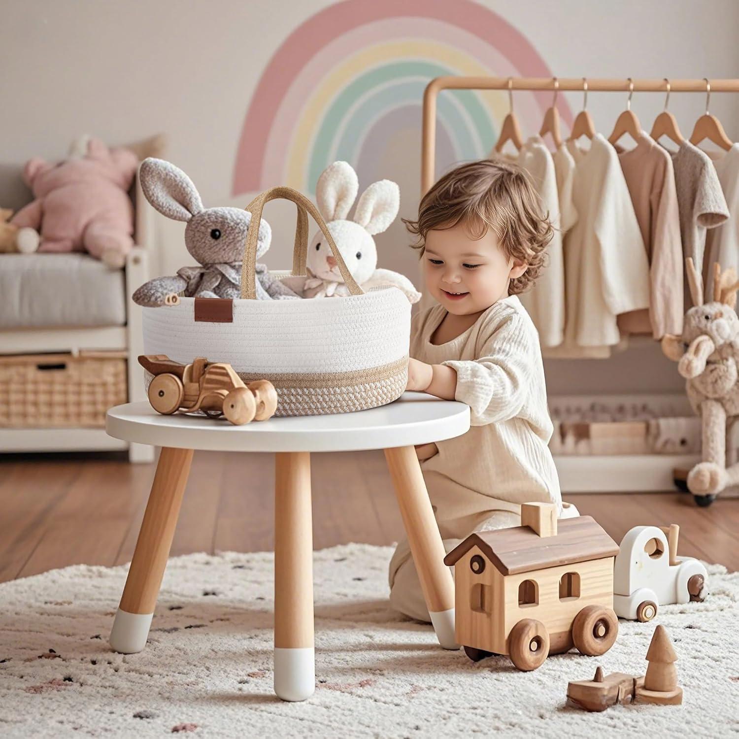 Caddy Organizador para Bebés DECOMOMO Extra Grande 22.36L Beige