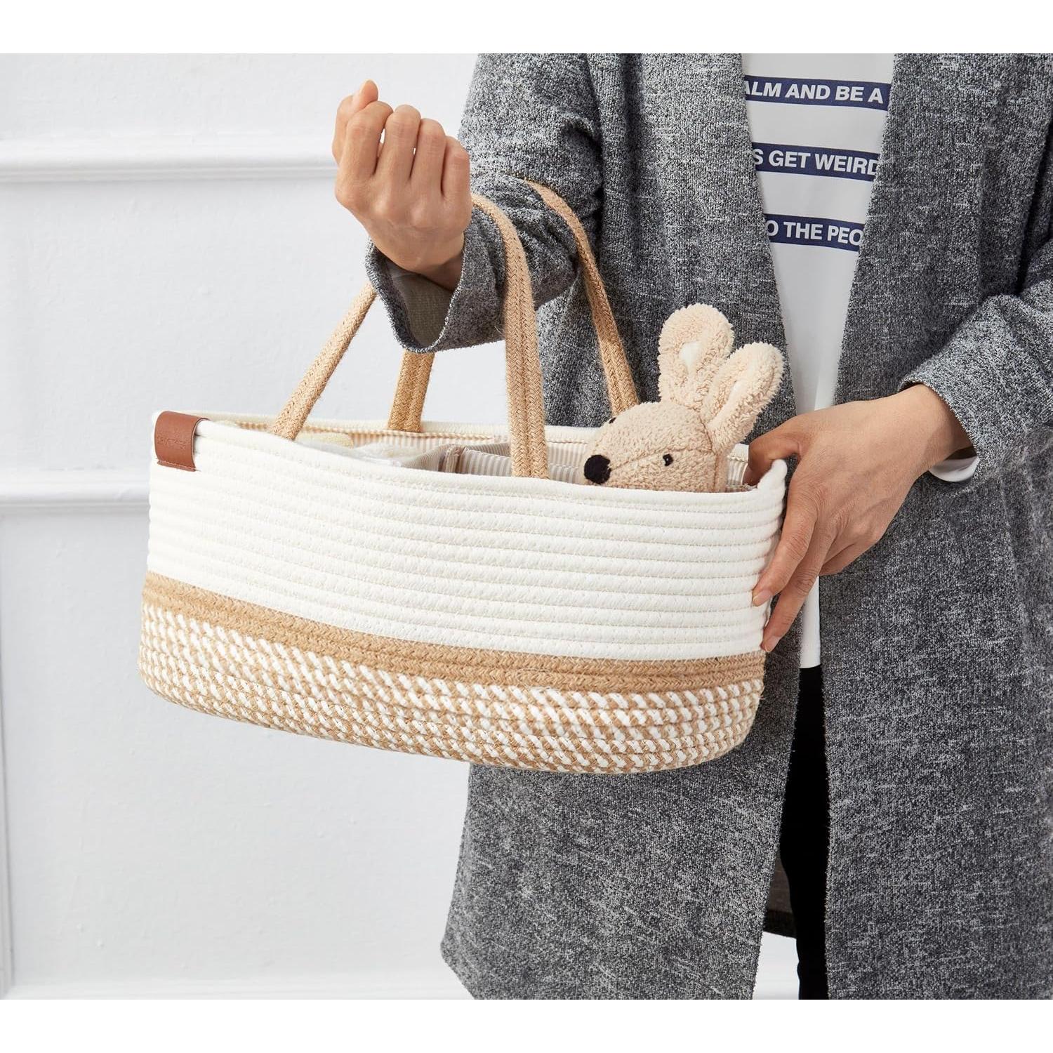 Caddy Organizador para Bebés DECOMOMO Extra Grande 22.36L Beige