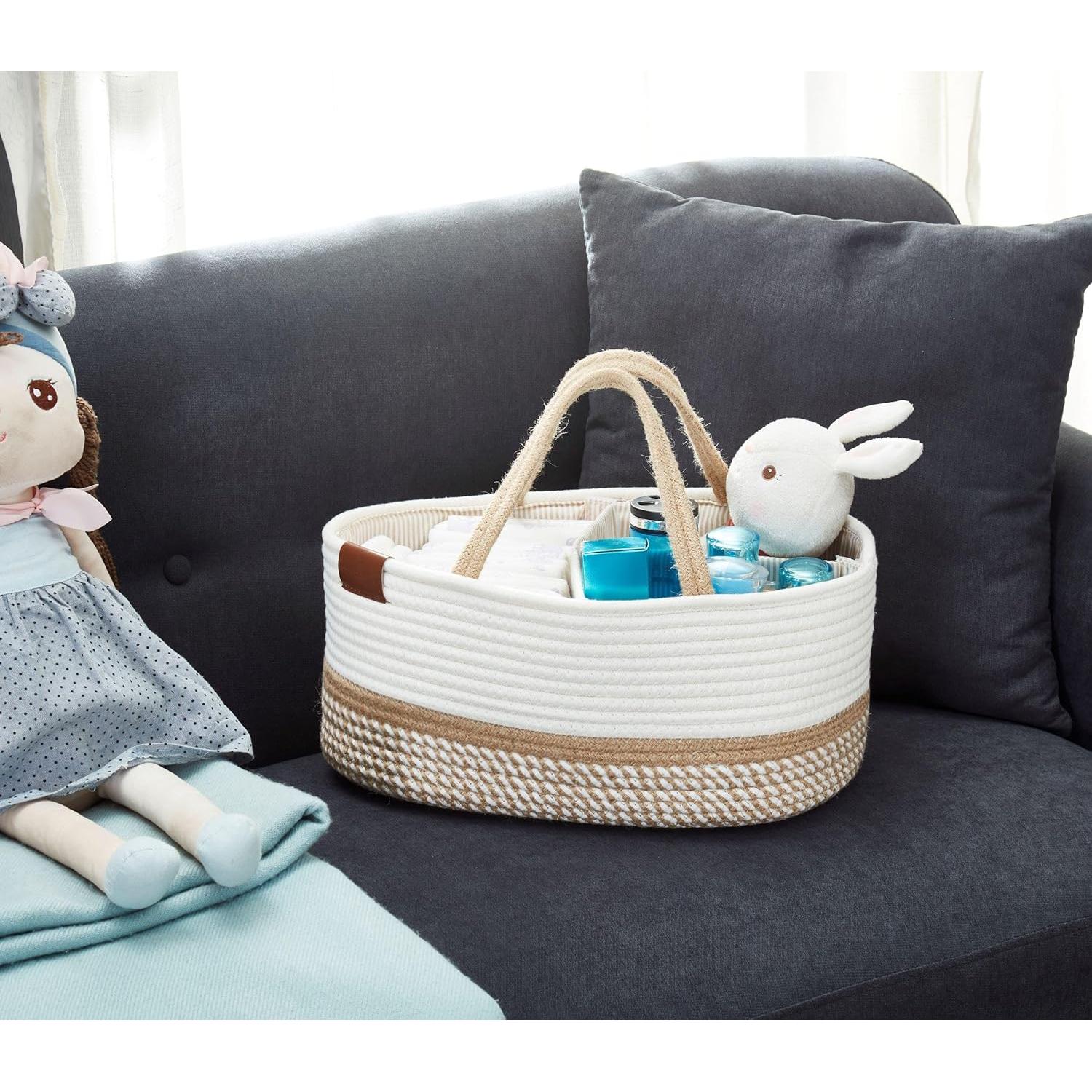 Caddy Organizador para Bebés DECOMOMO Extra Grande 22.36L Beige