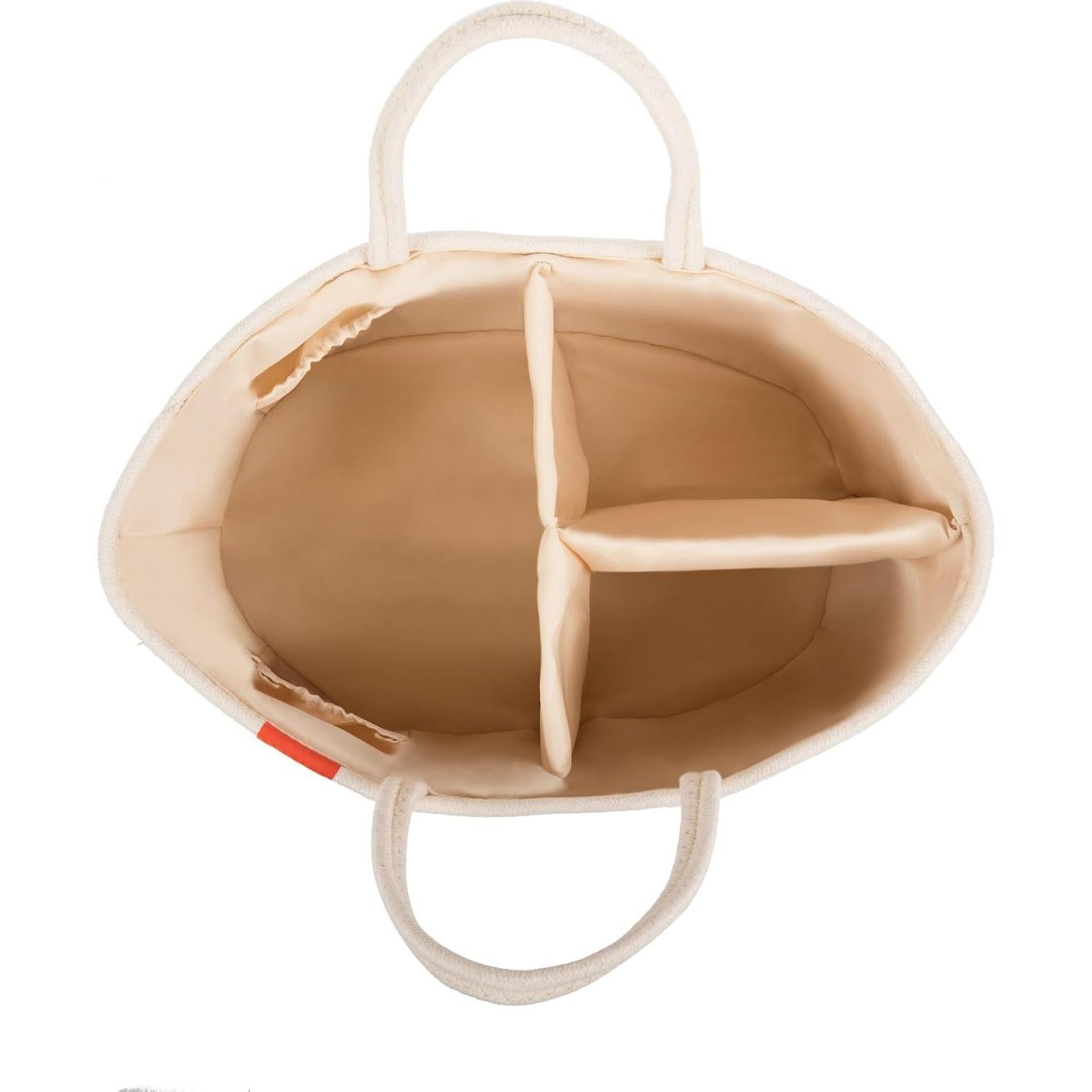 Caddy de Pañales Sunburst Global Crema 43.2x20.3 cm