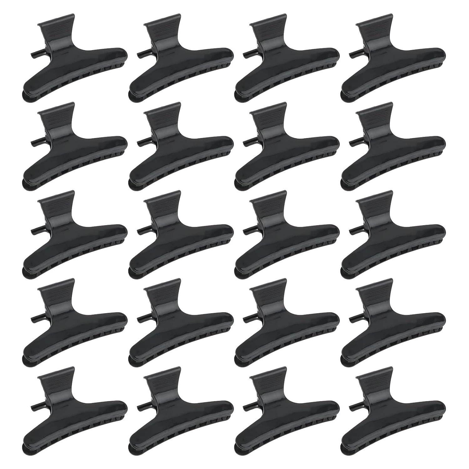 Pinzas para el cabello CIEHER 24 Pack negras 8.26 cm