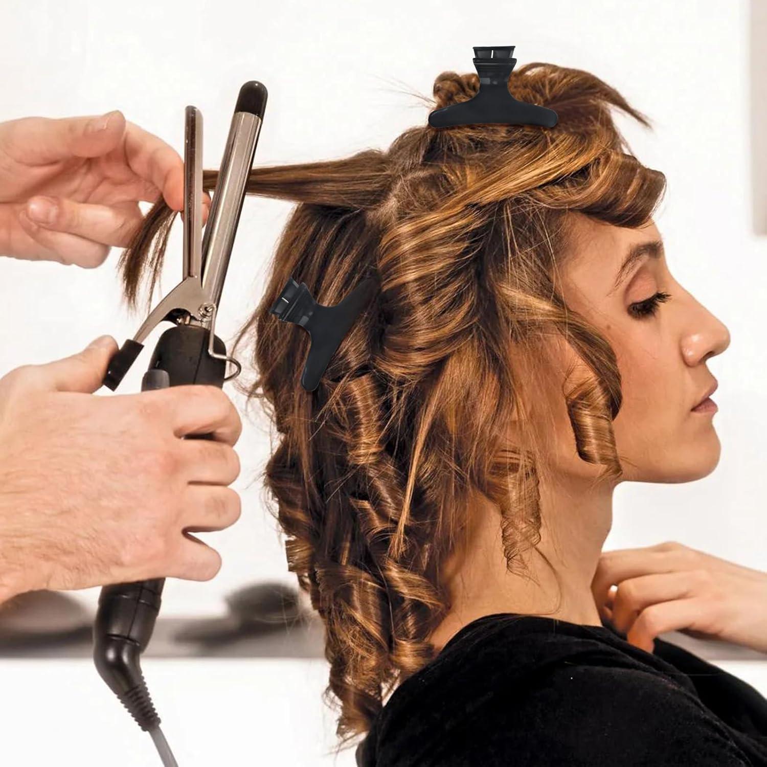 Pinzas para el cabello CIEHER 24 Pack negras 8.26 cm