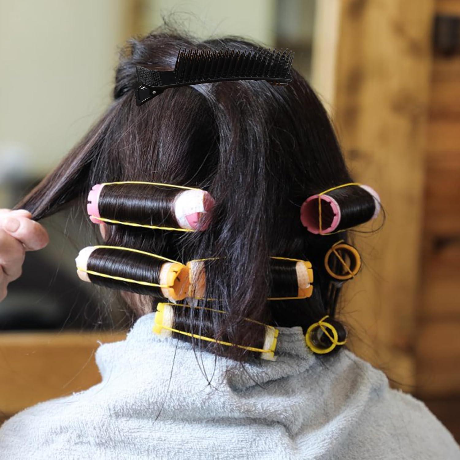 4 Clips de Agarre para Seccionar Cabello WJIAAA Antideslizantes