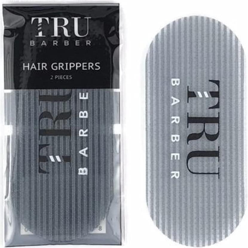 Sujetadores de Cabello TRU BARBER 6 PCS Antideslizantes Gris