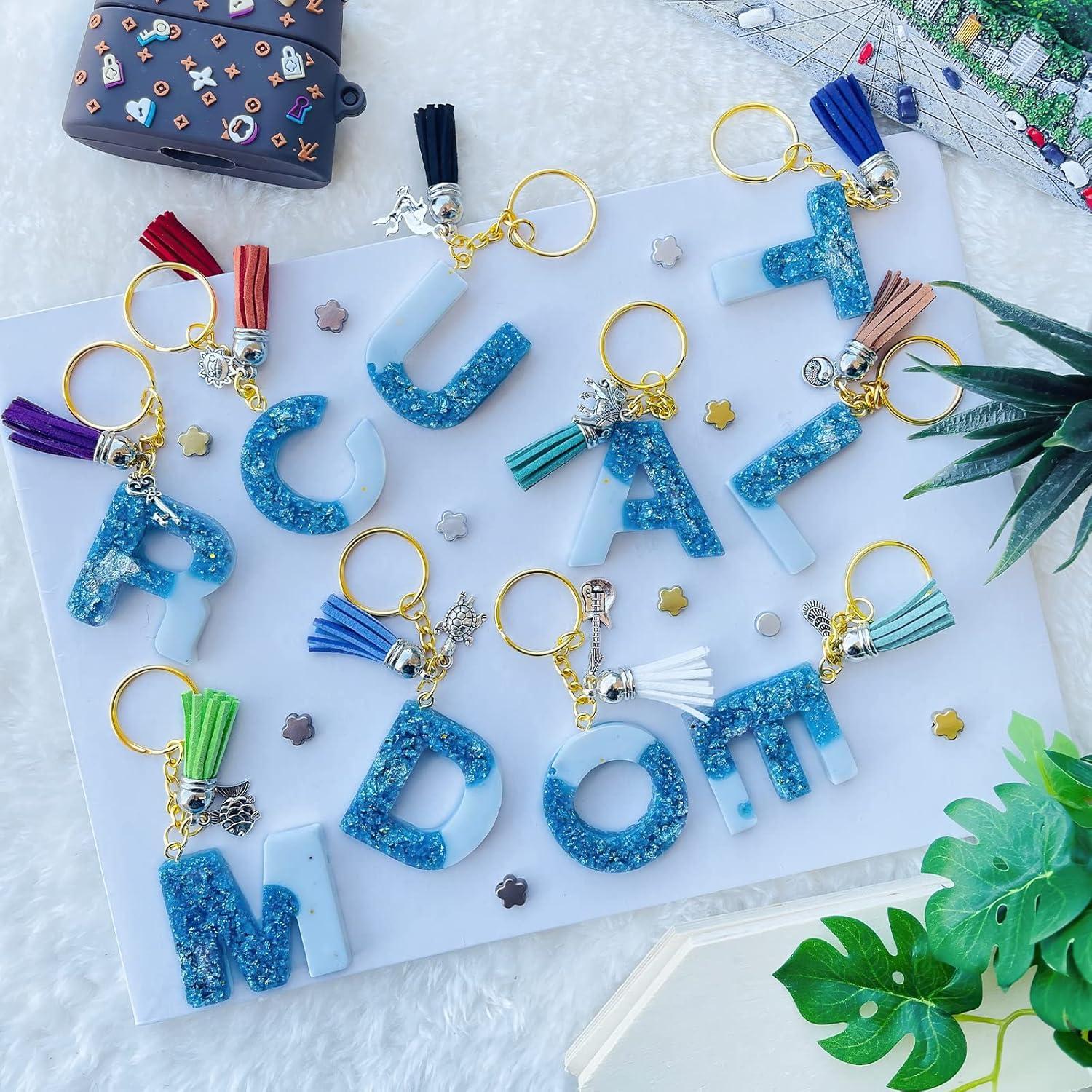 Molde de Silicona para Joyería YITIAOXIAOYU Alfabeto 26 Letras