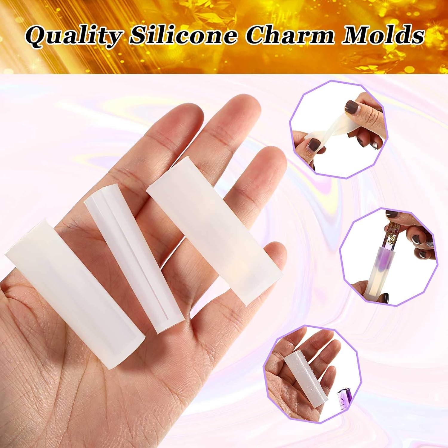 Juego de 10 Moldes de Silicona para Joyería Patelai