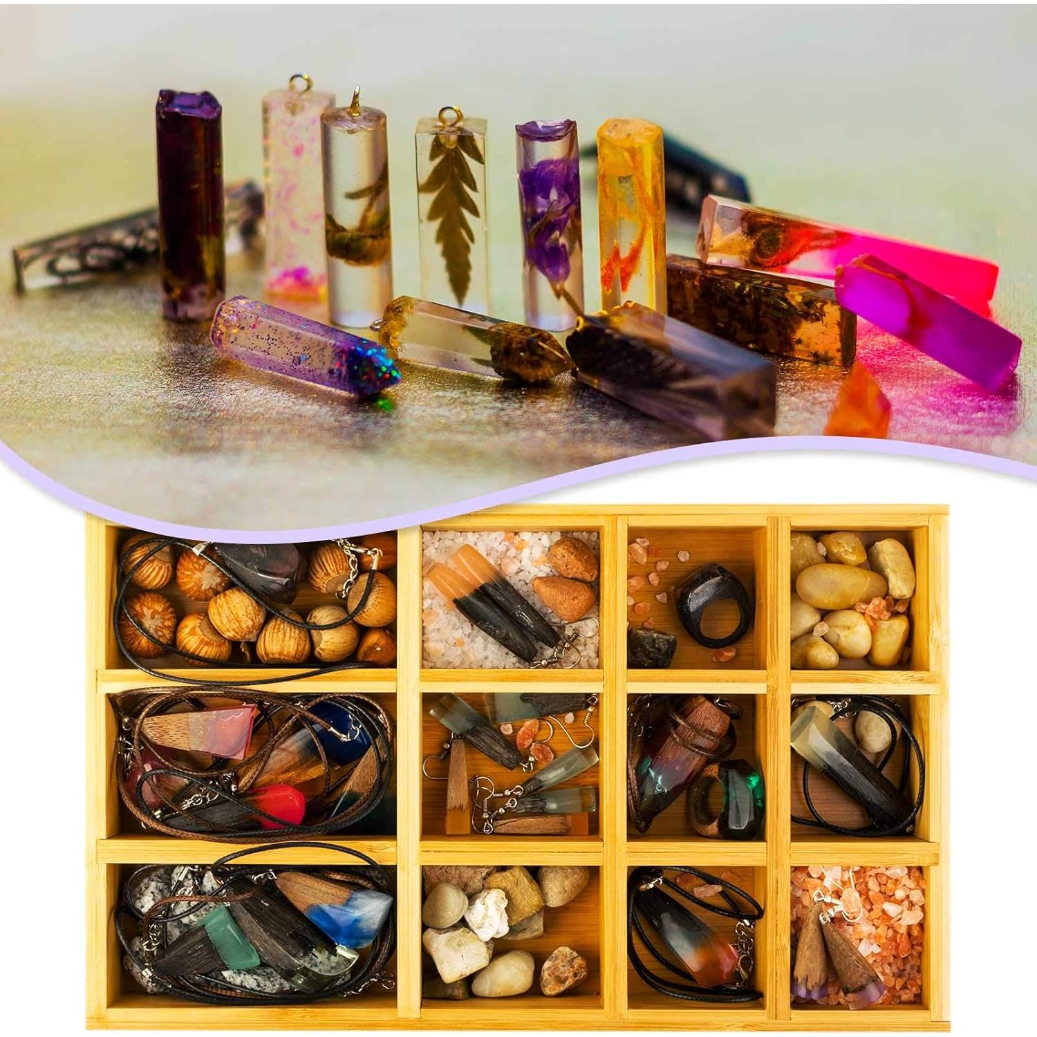 Juego de 10 Moldes de Silicona para Joyería Patelai