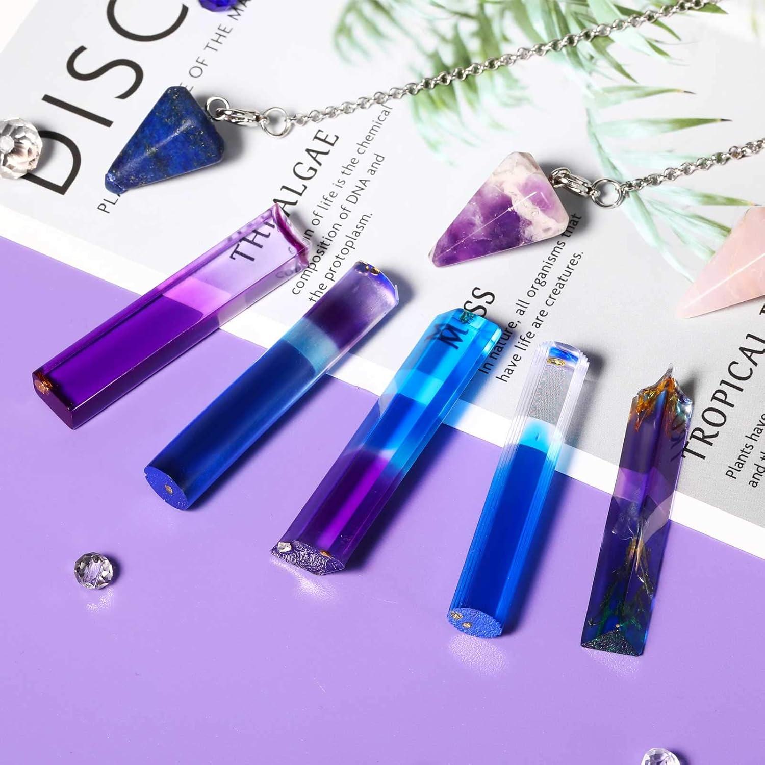 Juego de 10 Moldes de Silicona para Joyería Patelai