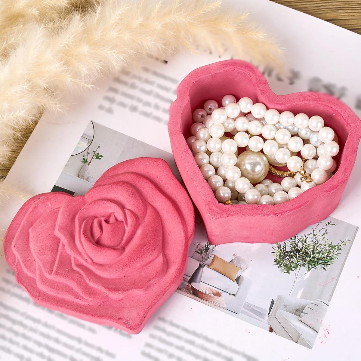 Molde de Silicona Corazón con Tapa AddLotLot 11.29x10.39cm