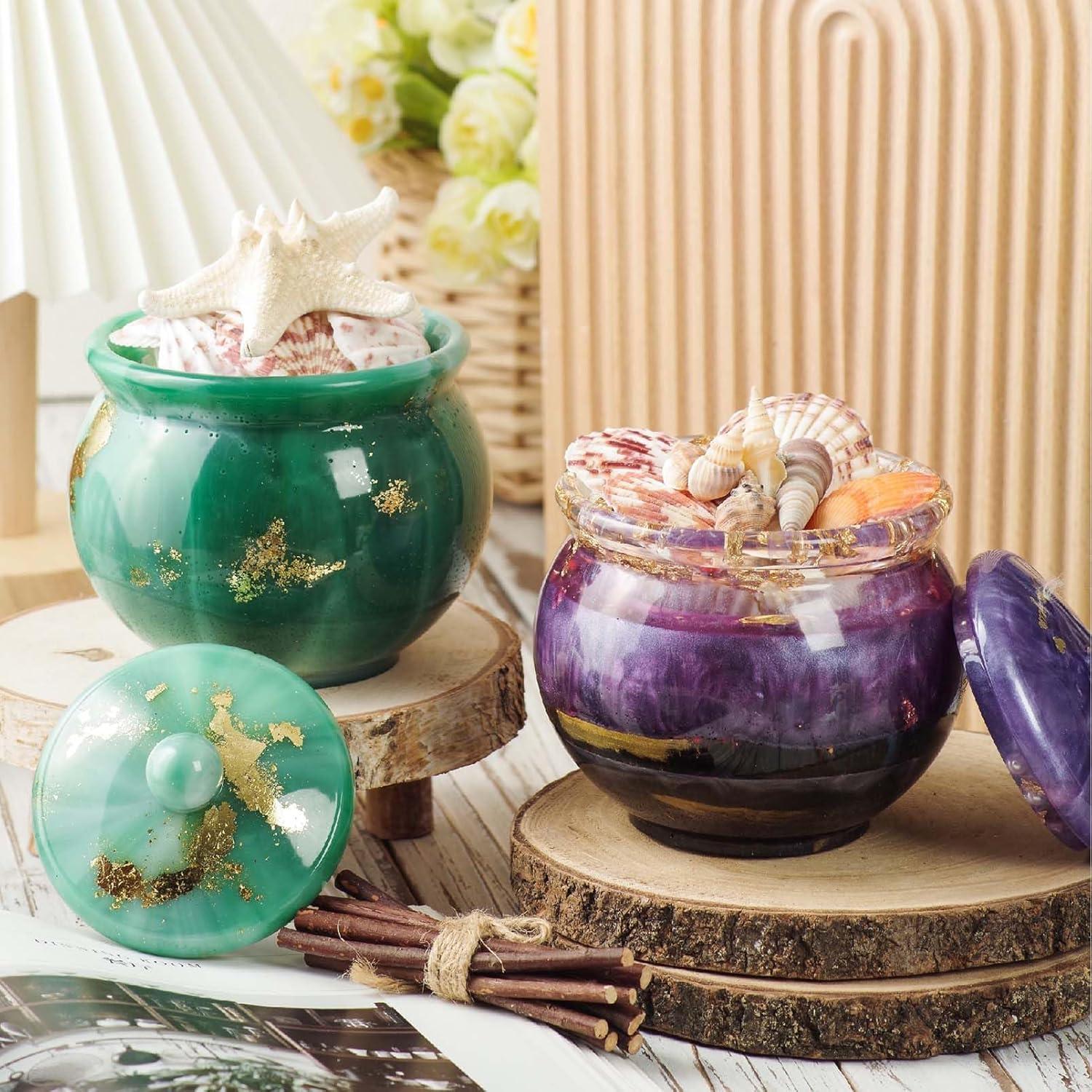 Moldes de Resina FaitmainX para Tarros Extra Grande 11.4 cm