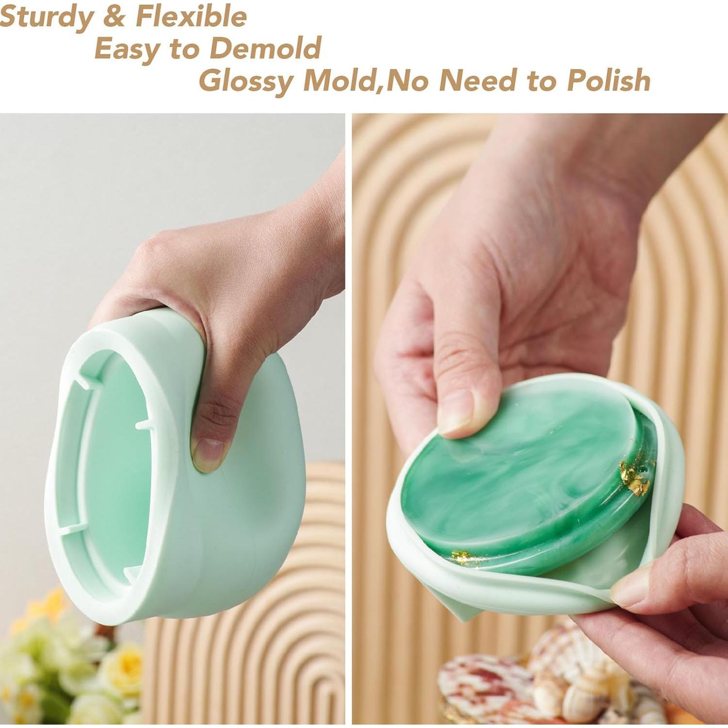 Moldes de Resina FaitmainX para Tarros Extra Grande 11.4 cm