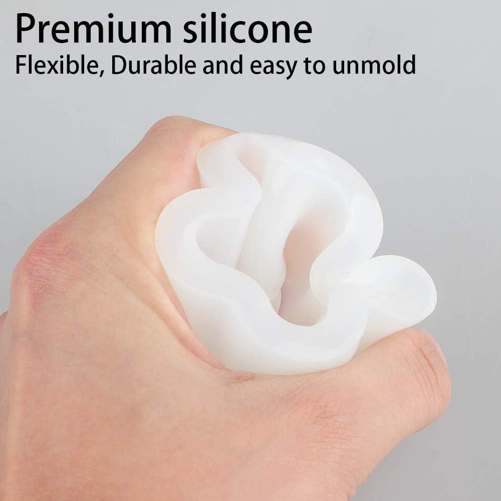 Molde de Silicona Tomorotec 5 Formas para Resina y Jabón