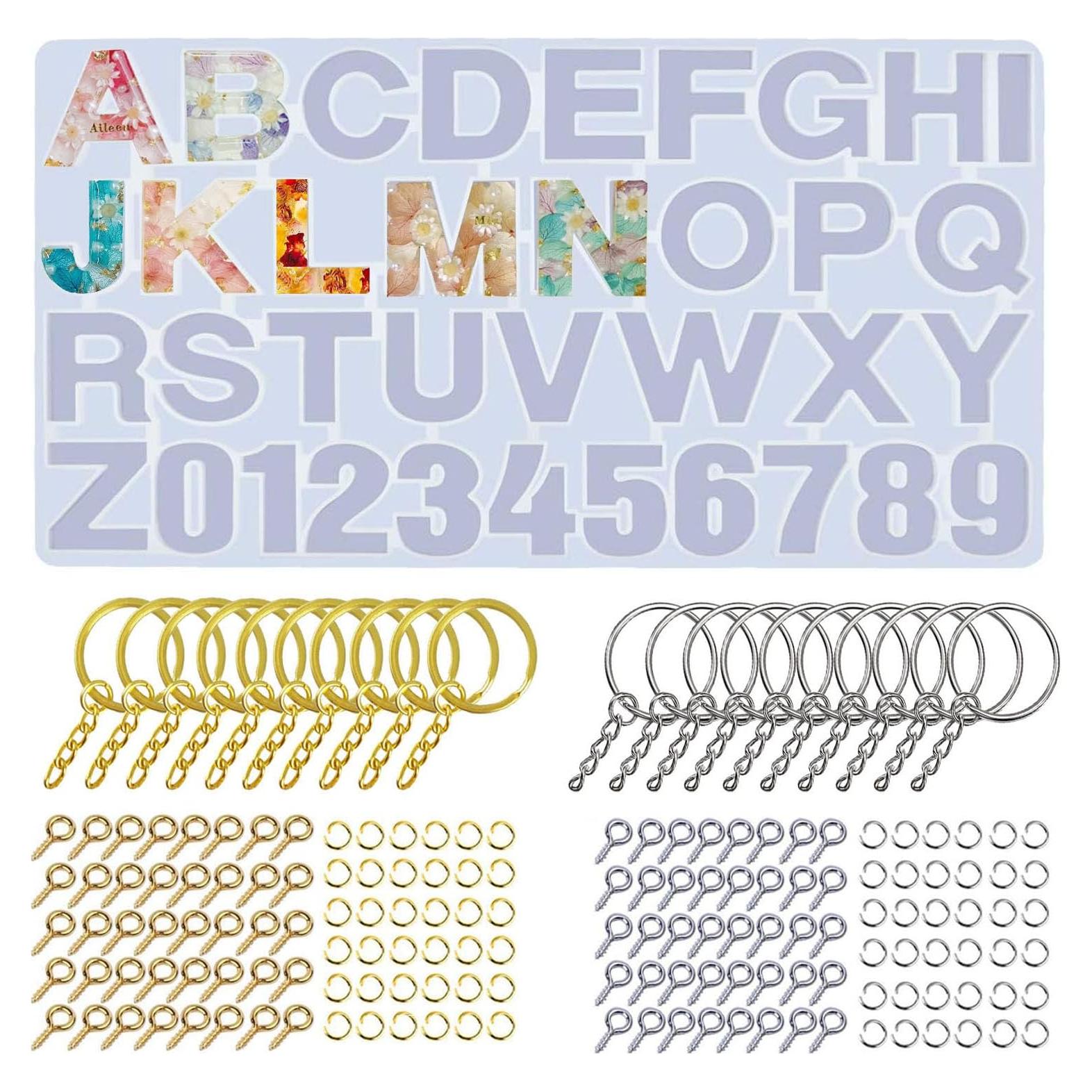 Kit de Moldes de Silicona Anlan-angel para Resina 221 Piezas