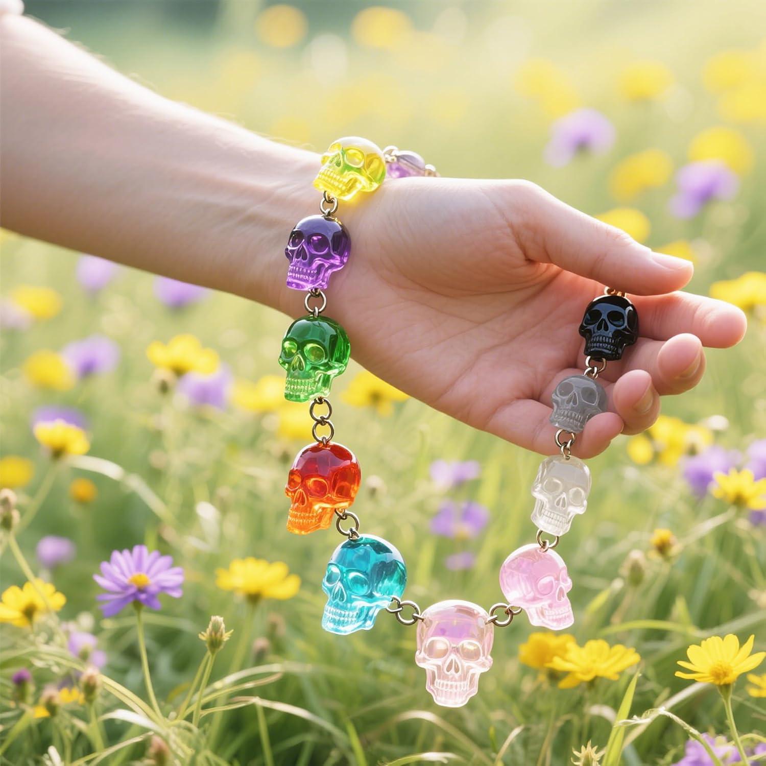 Moldes de Silicona para Resina Calavera 3D Beesini - 8 PCS