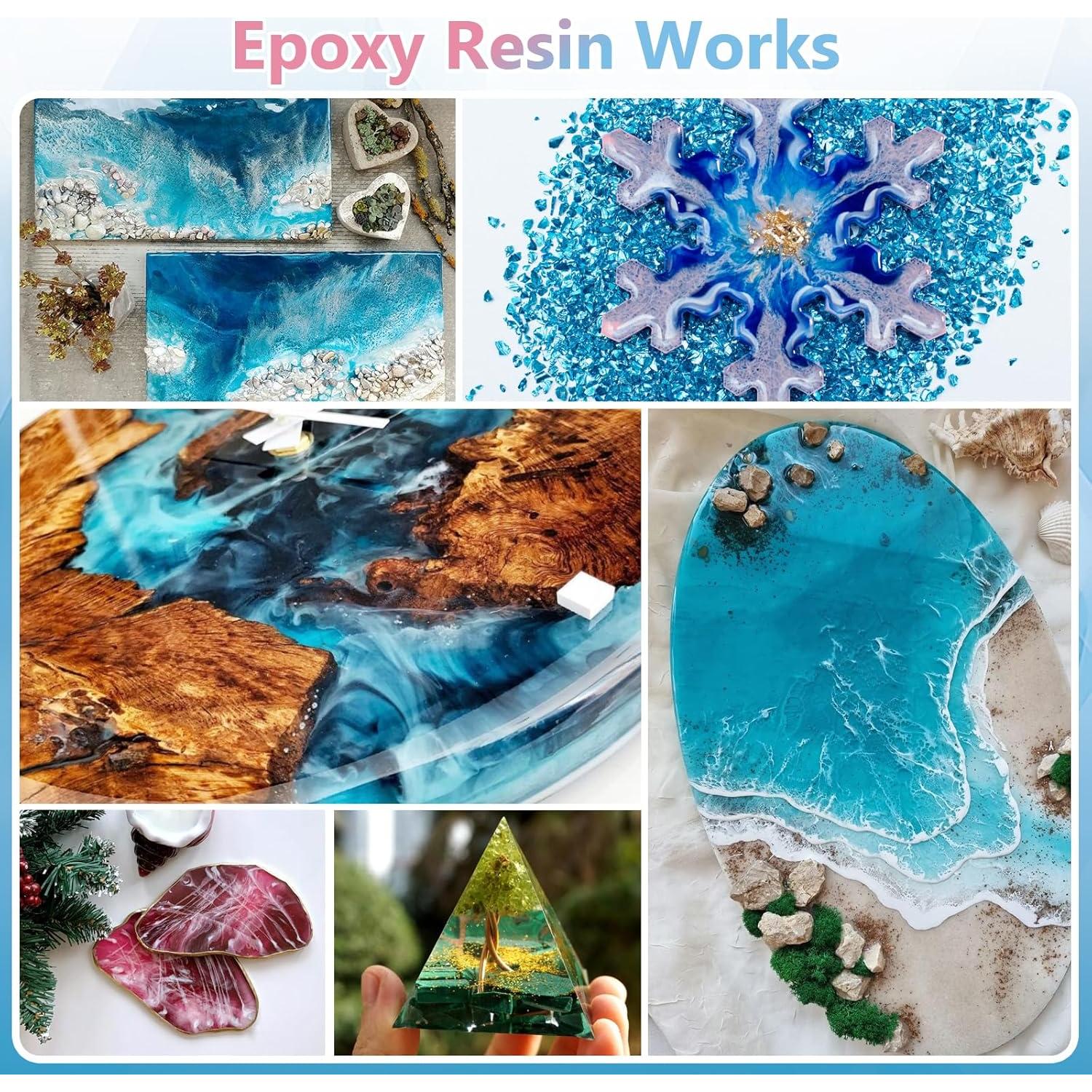 Resina Epóxica KISREL 2 Galones Cristalina Sin Burbujas