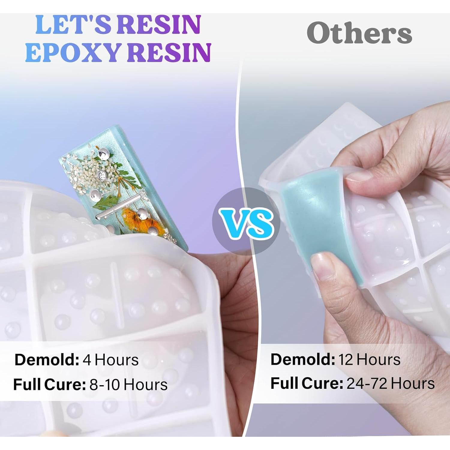 Resina Epoxy Let’s Resin 1 Galón Curado Rápido 4 Horas