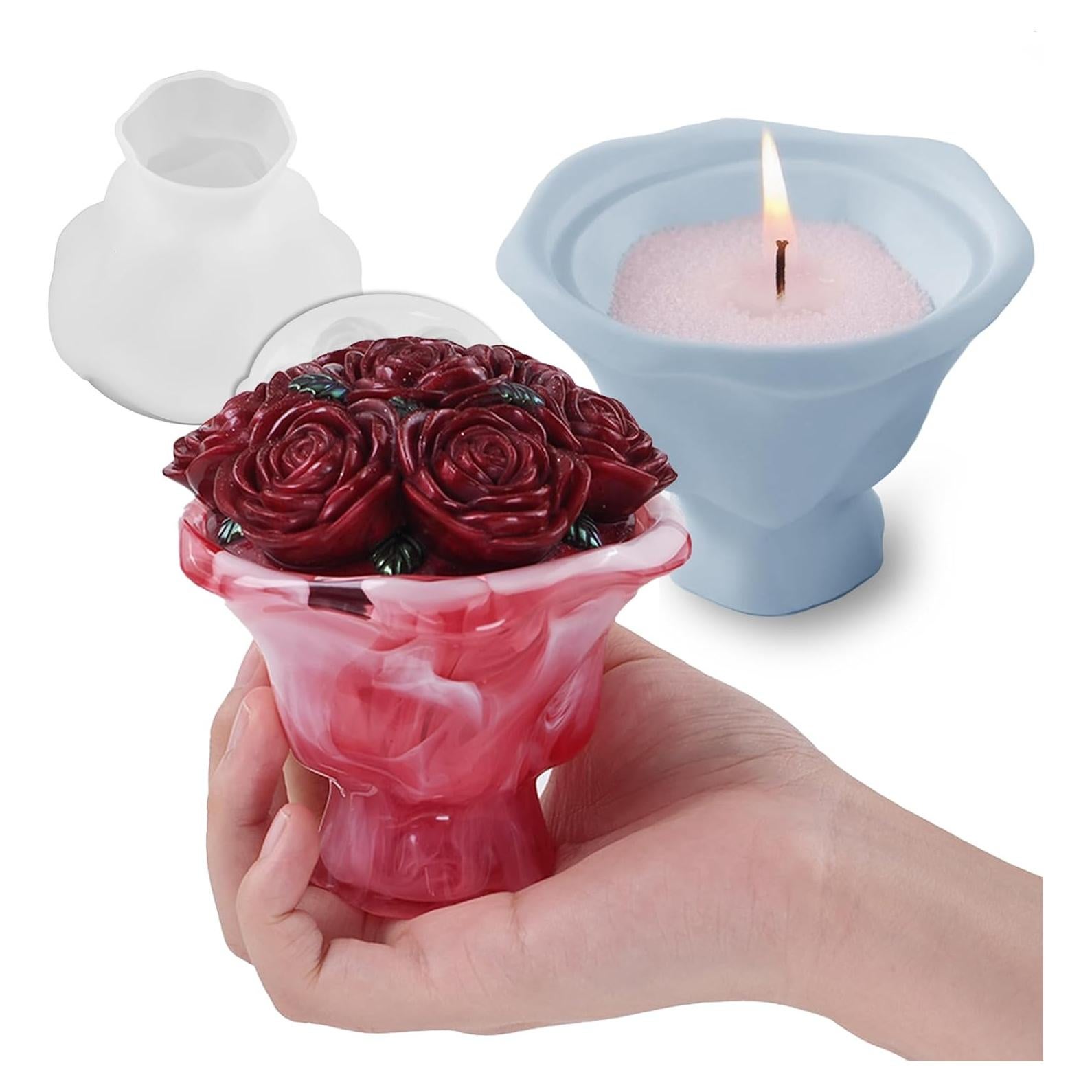 Molde de Silicona para Resina Japleed - Ramo 3D para Manualidades