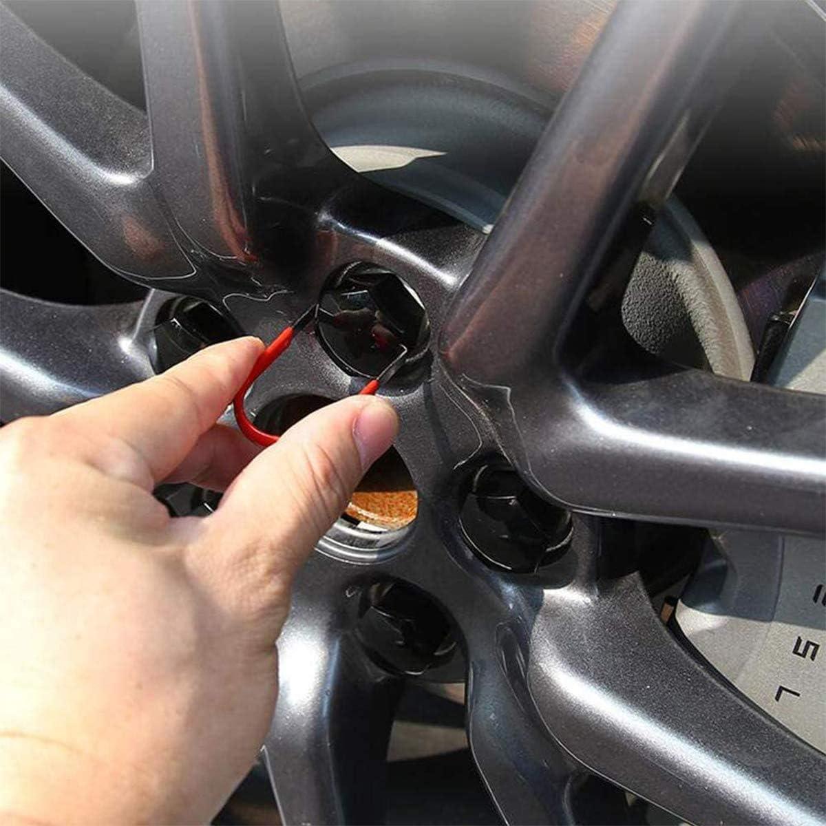 Kit de Tapas de Rueda ThinSGO para Tesla Model 3 Y S X - 4 Tapas + 20 Cubiertas