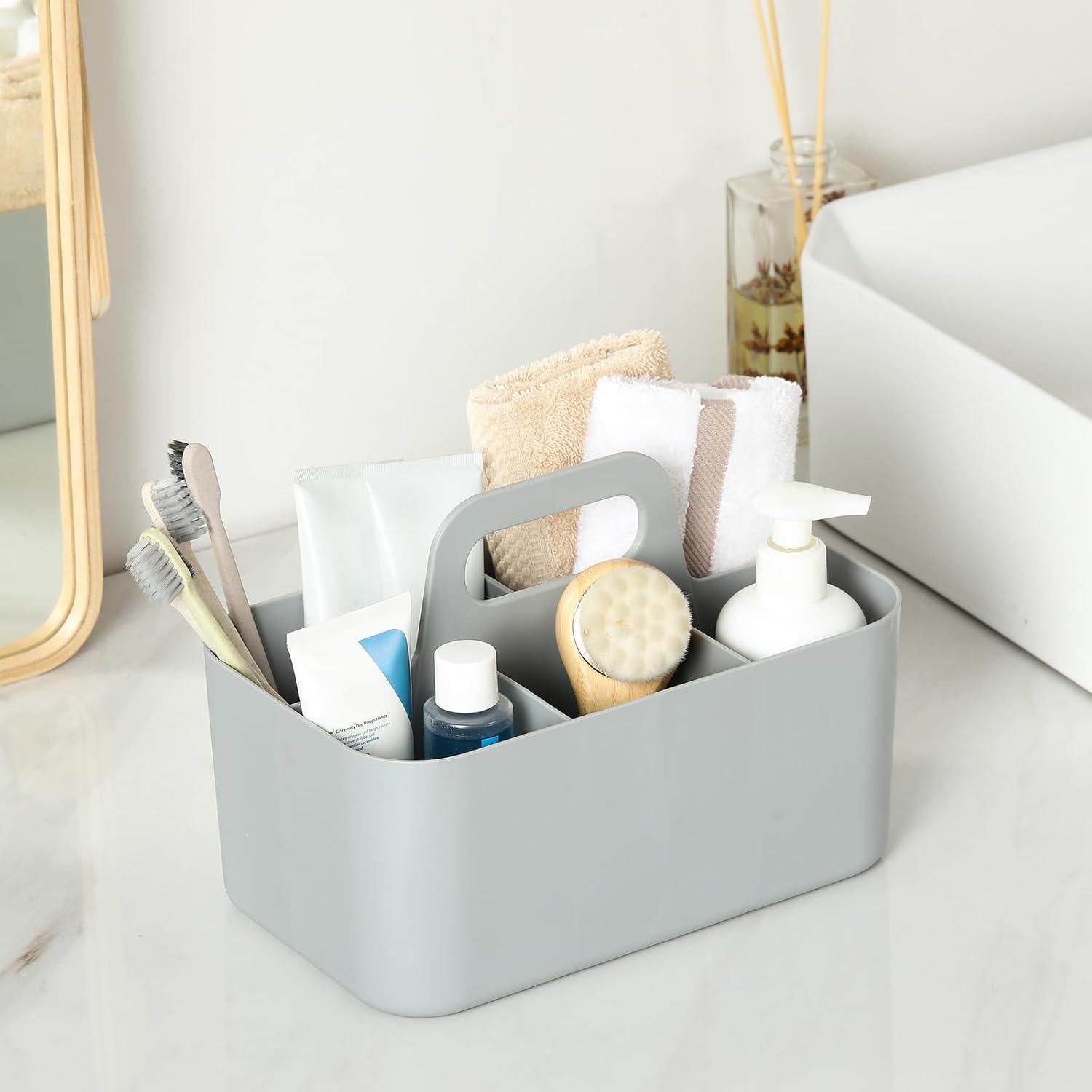 Organizador Caddy Multiusos AOZITA Gris 24.8x15.5x17 cm