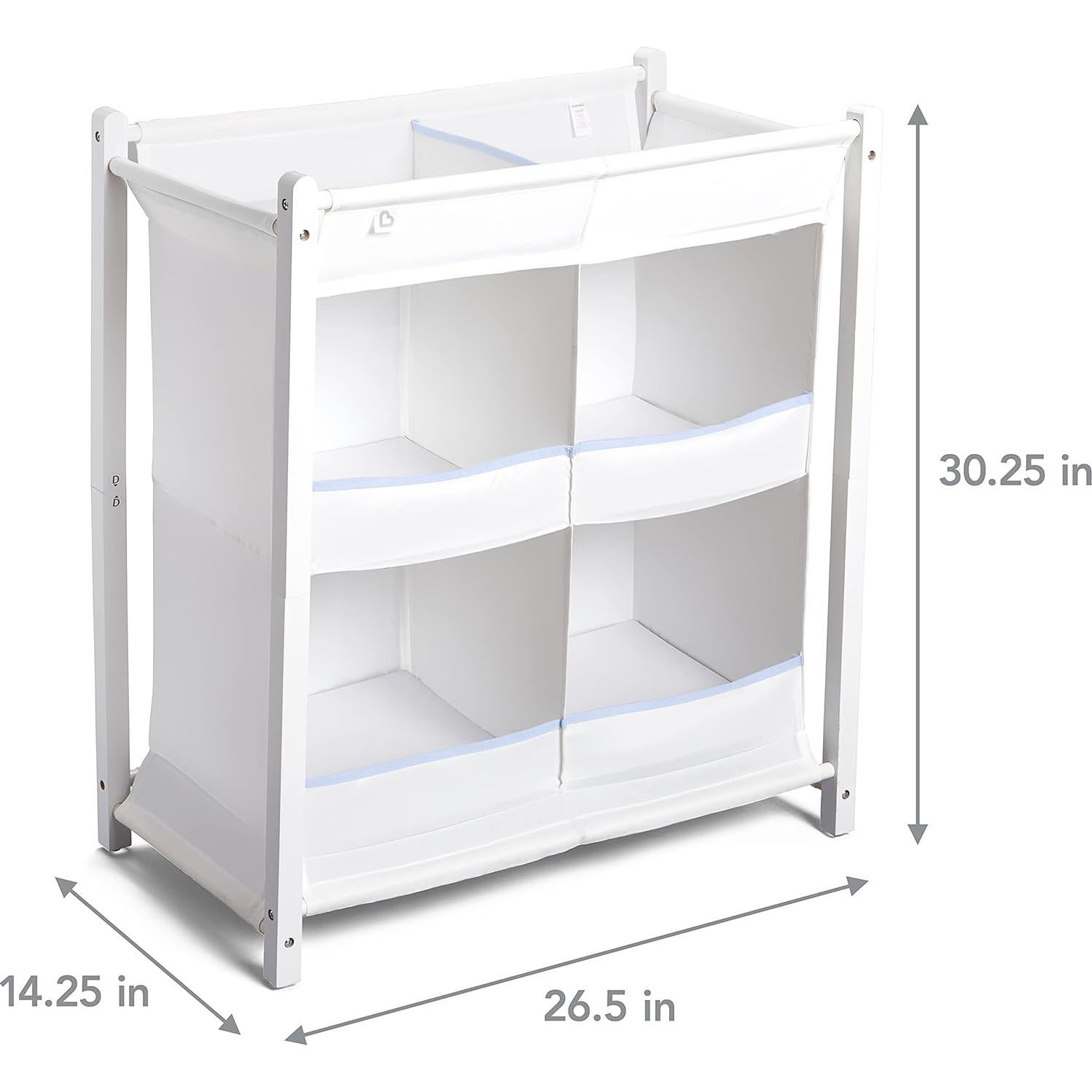 Organizador de Pañales Munchkin Caddy Blanco 67x76x37 cm