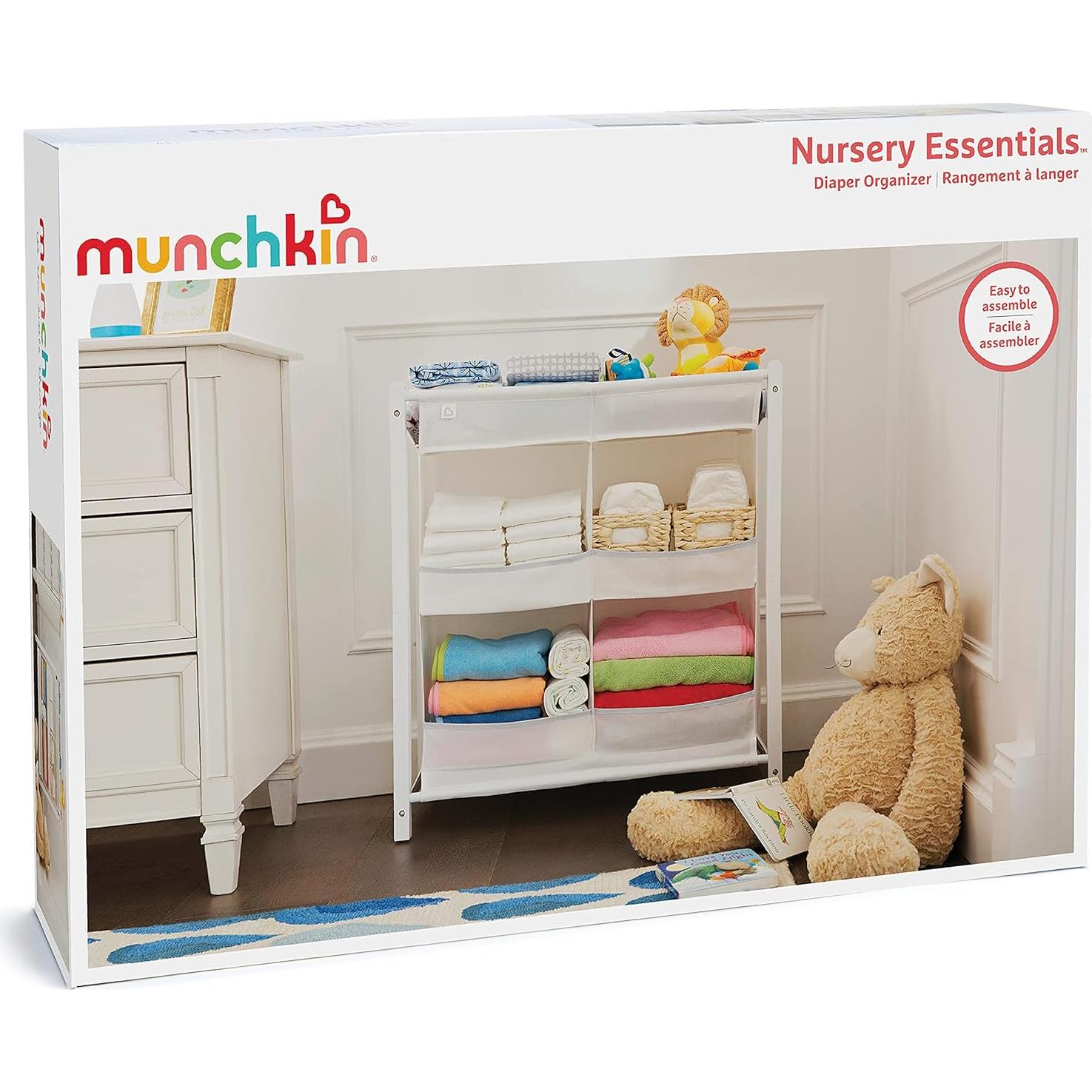 Organizador de Pañales Munchkin Caddy Blanco 67x76x37 cm