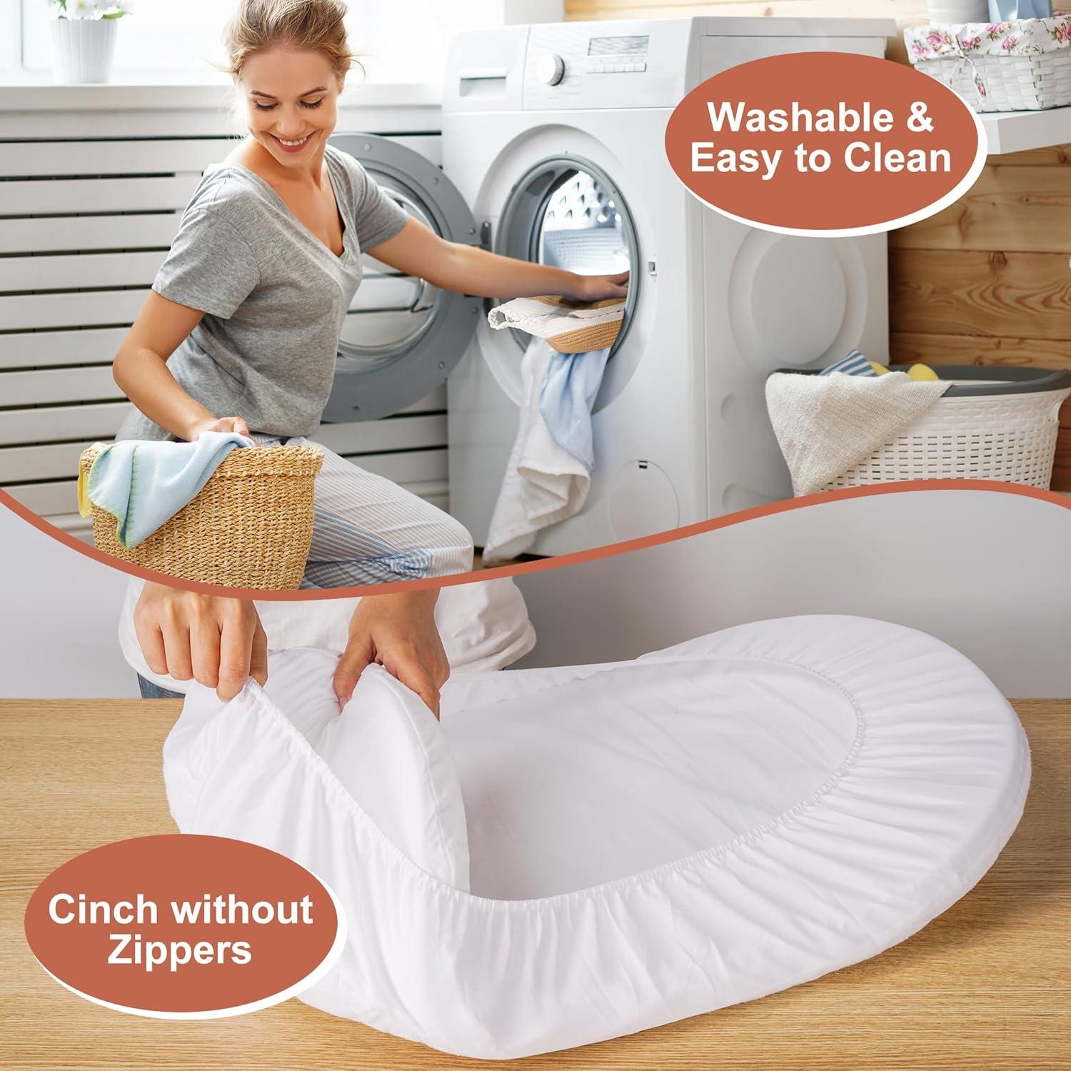 Cesta de Cambio para Bebés The Baby Wey con Almohadilla y Fundas