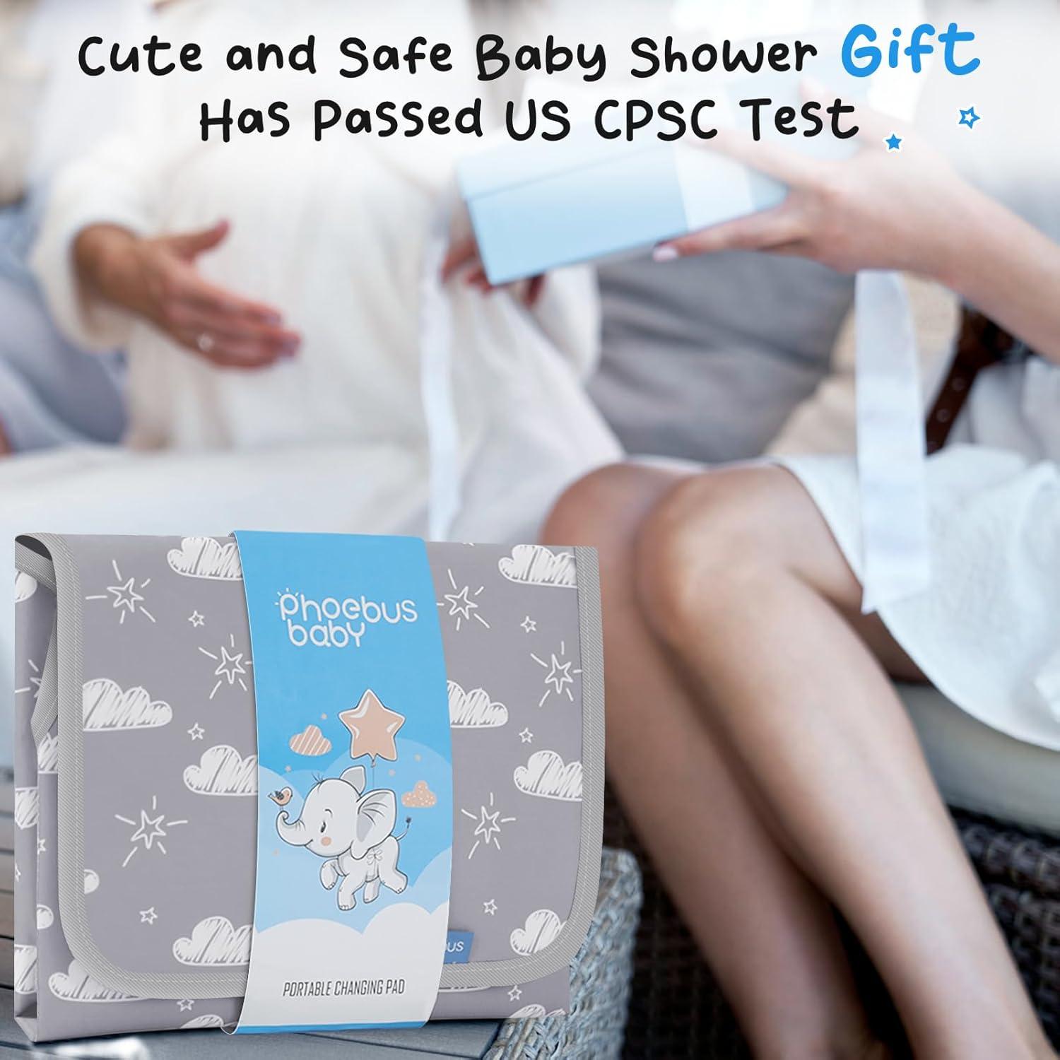 Alfombrilla de Cambio Portátil Bebés Momcozy Gris 53x66cm