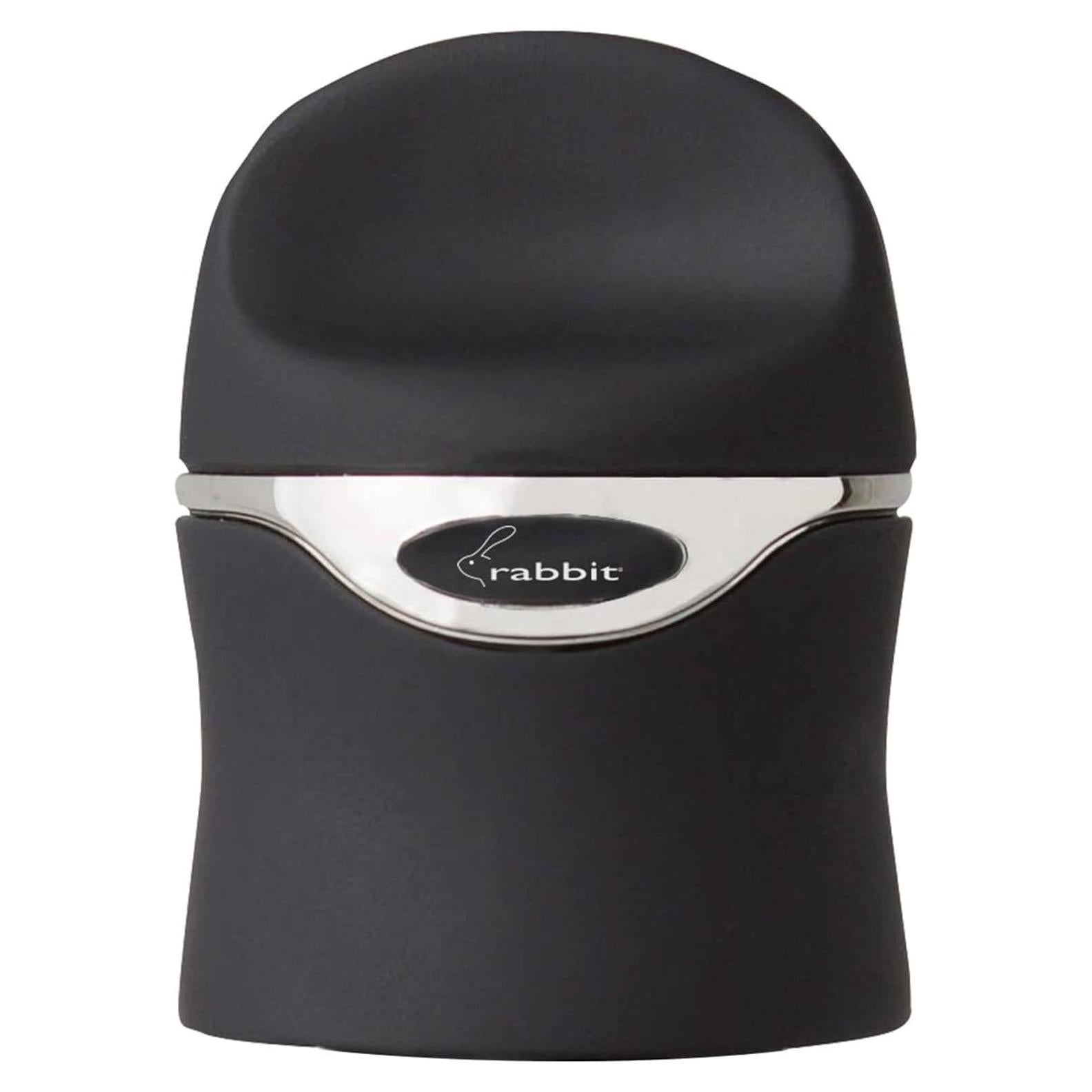 Sello Hermético de Vino y Champagne Rabbit - Negro