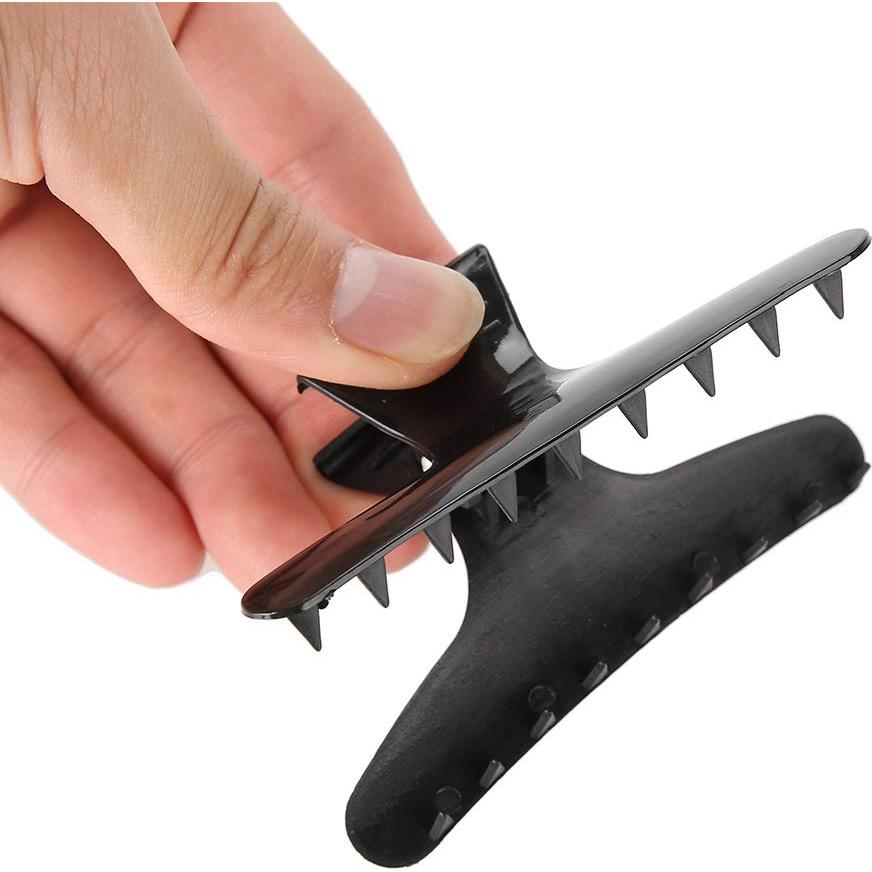 Pinzas para el cabello Yosoo, 12 piezas, mariposa negras