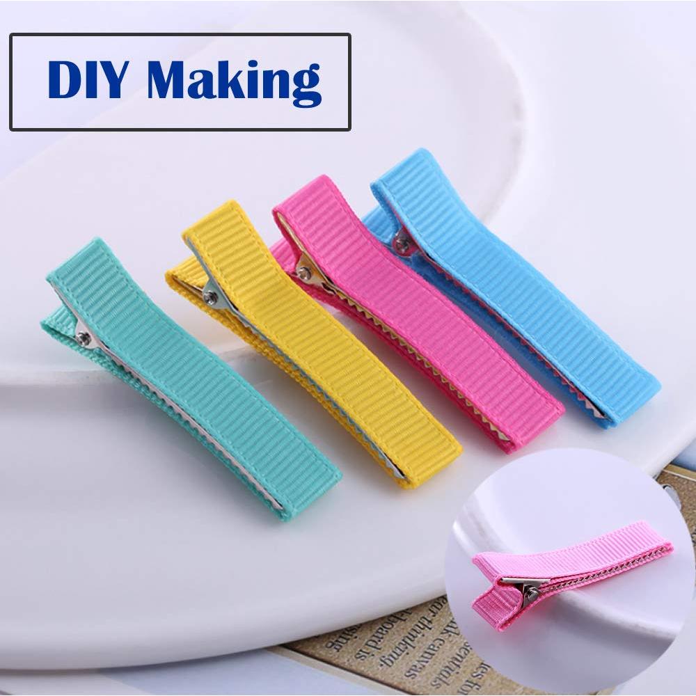 Clips de Pelo Cocodrilo Jdesun 100 Piezas Metal 3.56 cm