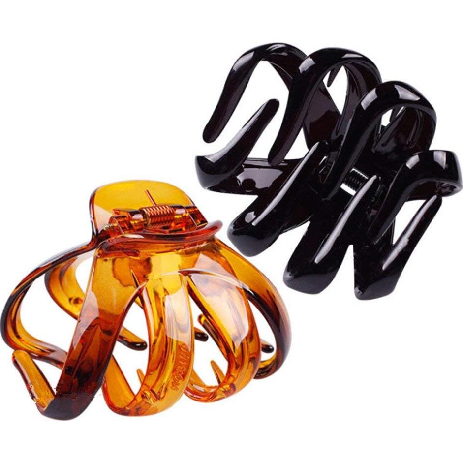 Clip de Pelo Octopus Clásico Mediano CONOFA - 2 Piezas