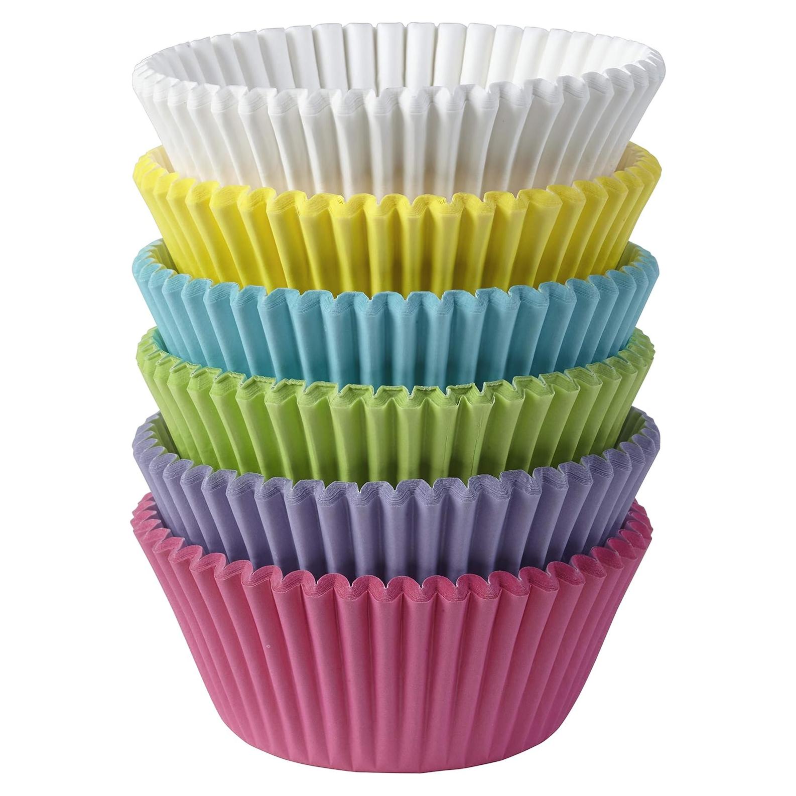 Moldes para Cupcakes Wilton Multicolor 150 Piezas 5.08 cm